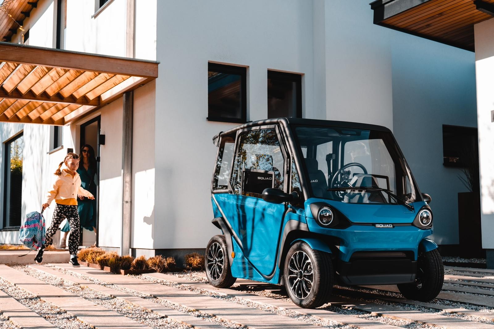 Meet The Squad, A Pint-Sized Urban EV With A Solar Roof