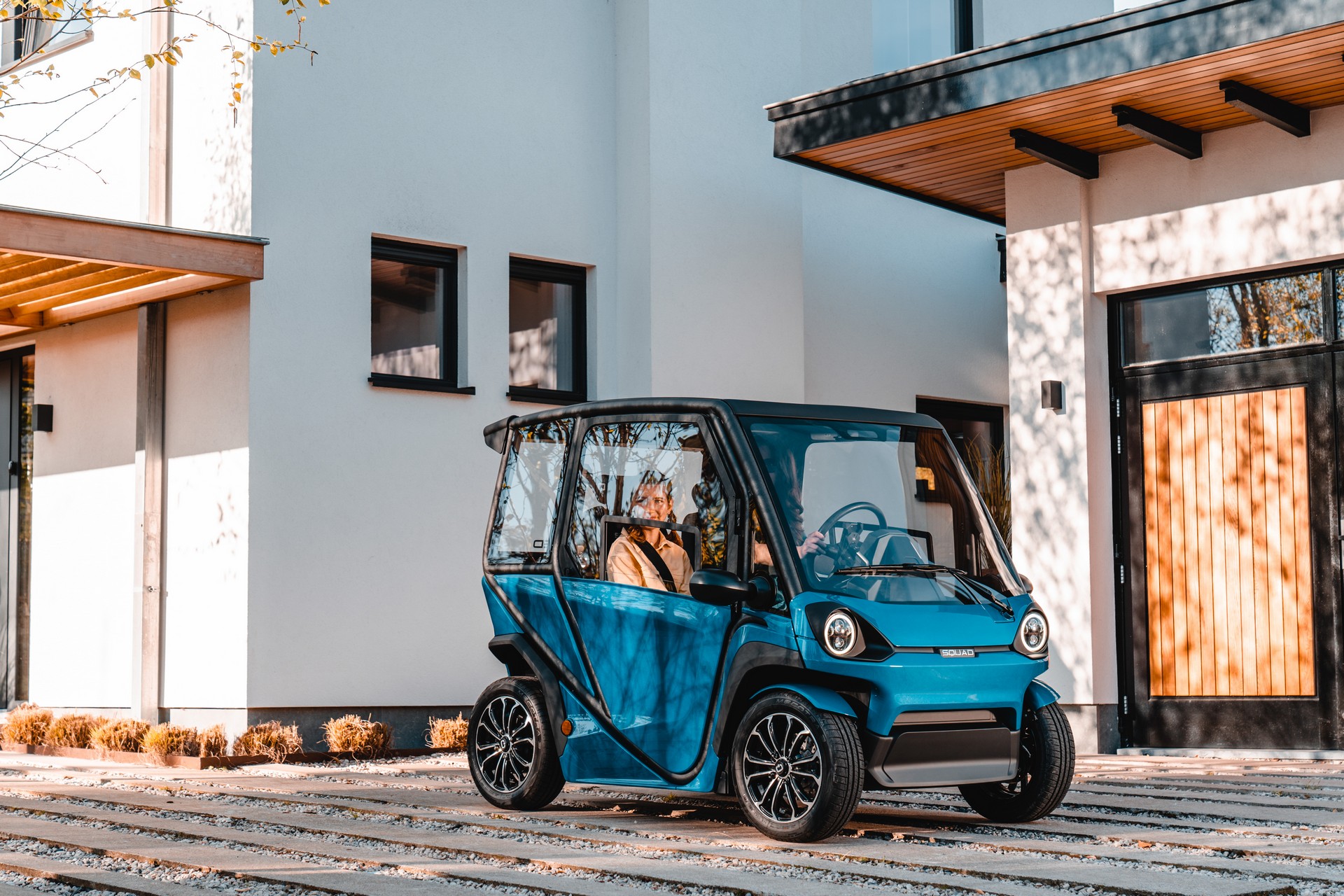 Meet The Squad, A Pint-Sized Urban EV With A Solar Roof