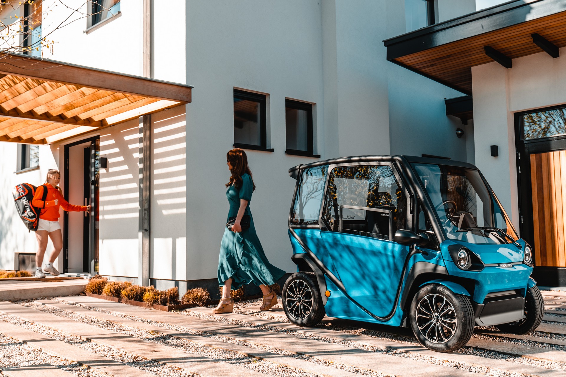 Meet The Squad, A Pint-Sized Urban EV With A Solar Roof