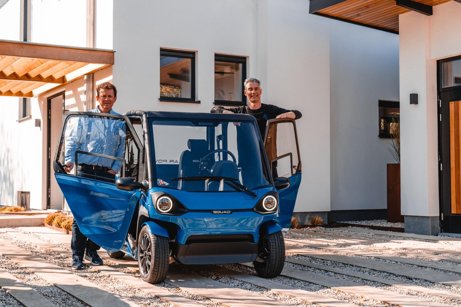 Meet The Squad, A Pint-Sized Urban EV With A Solar Roof
