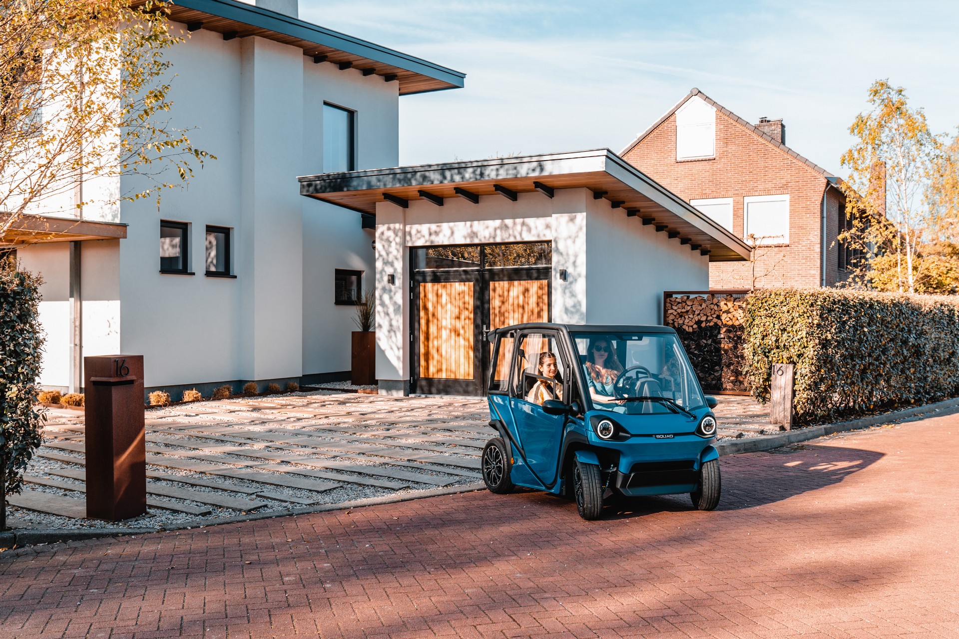 Meet The Squad, A Pint-Sized Urban EV With A Solar Roof