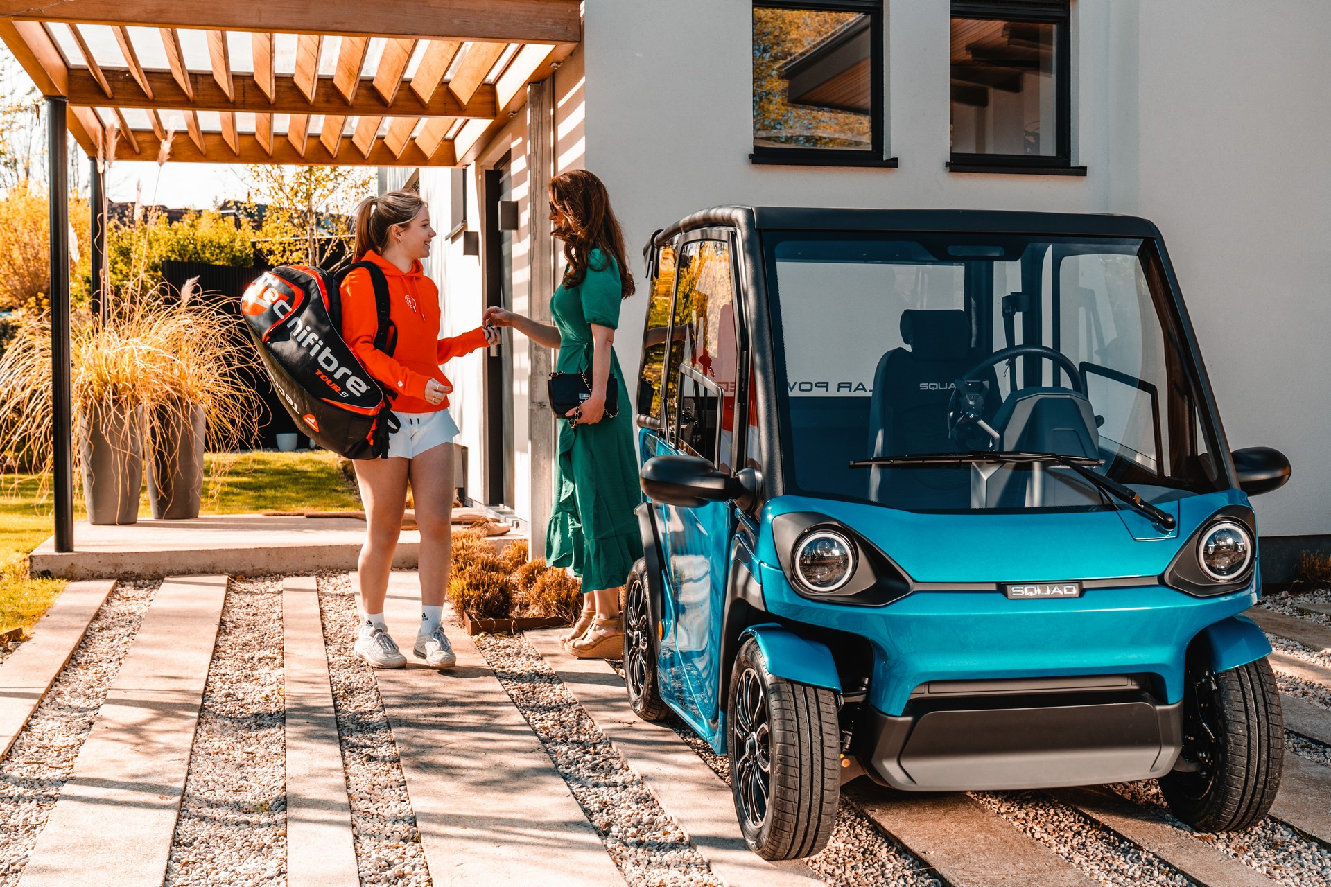 Meet The Squad, A Pint-Sized Urban EV With A Solar Roof