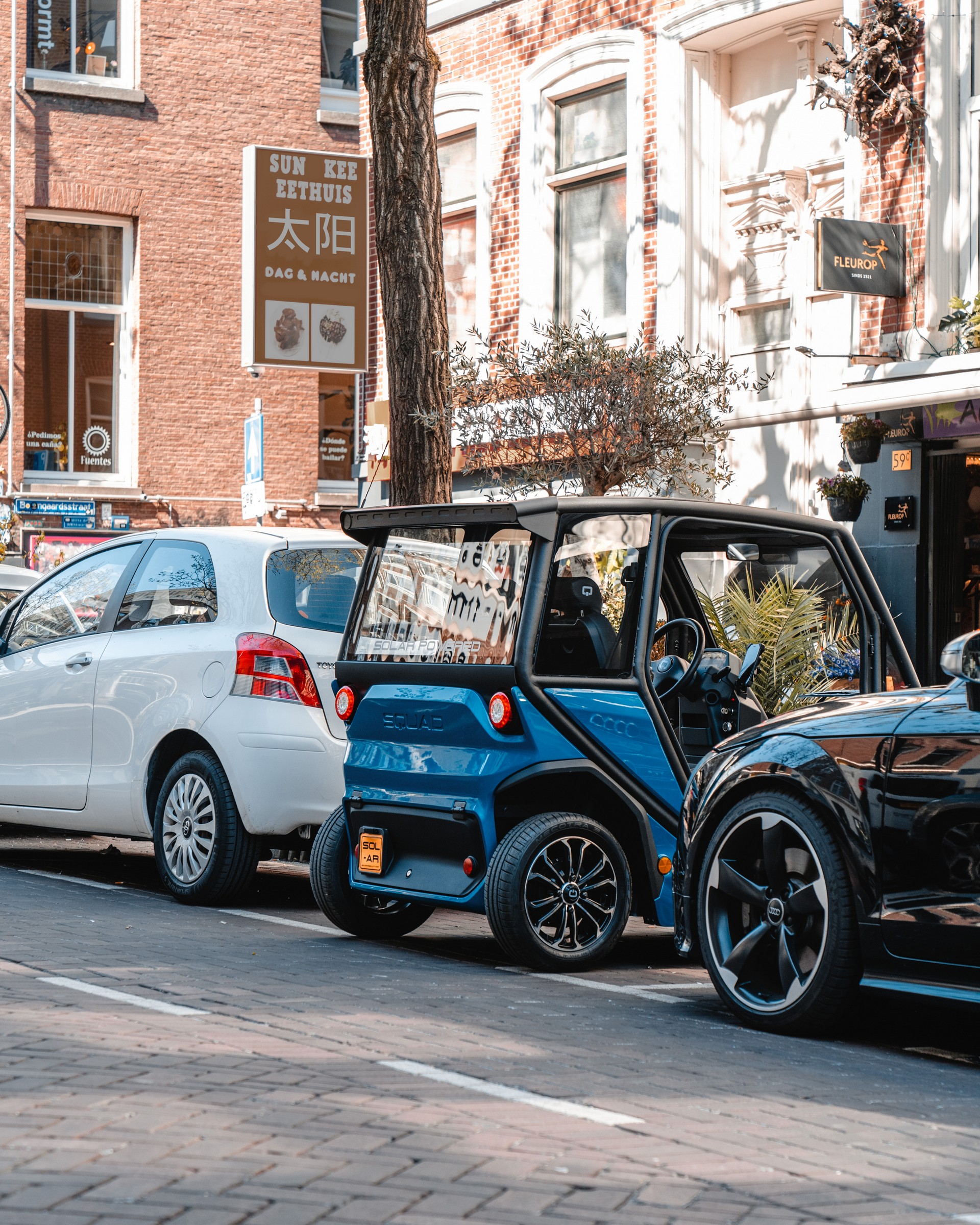 Meet The Squad, A Pint-Sized Urban EV With A Solar Roof