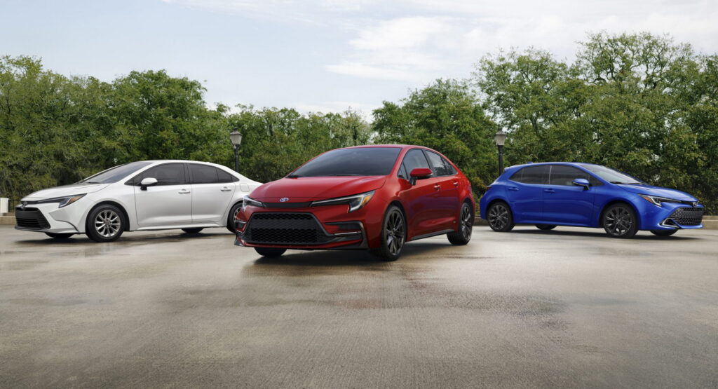 Facelifted 2023 Toyota Corolla Gets Major Powertrain Update With AWD Hybrid And More
