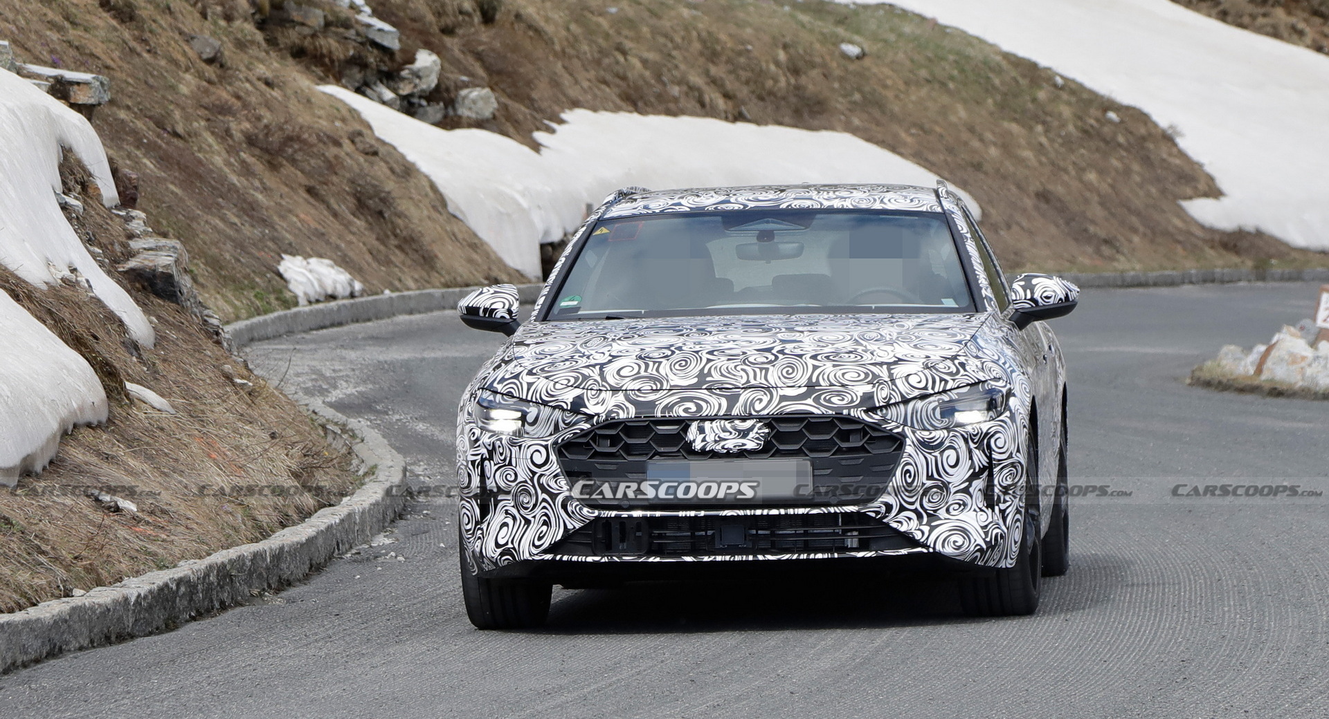 Audi Can’t Hide The 2024 A4 Avant’s Toned Shoulders Under Camouflage