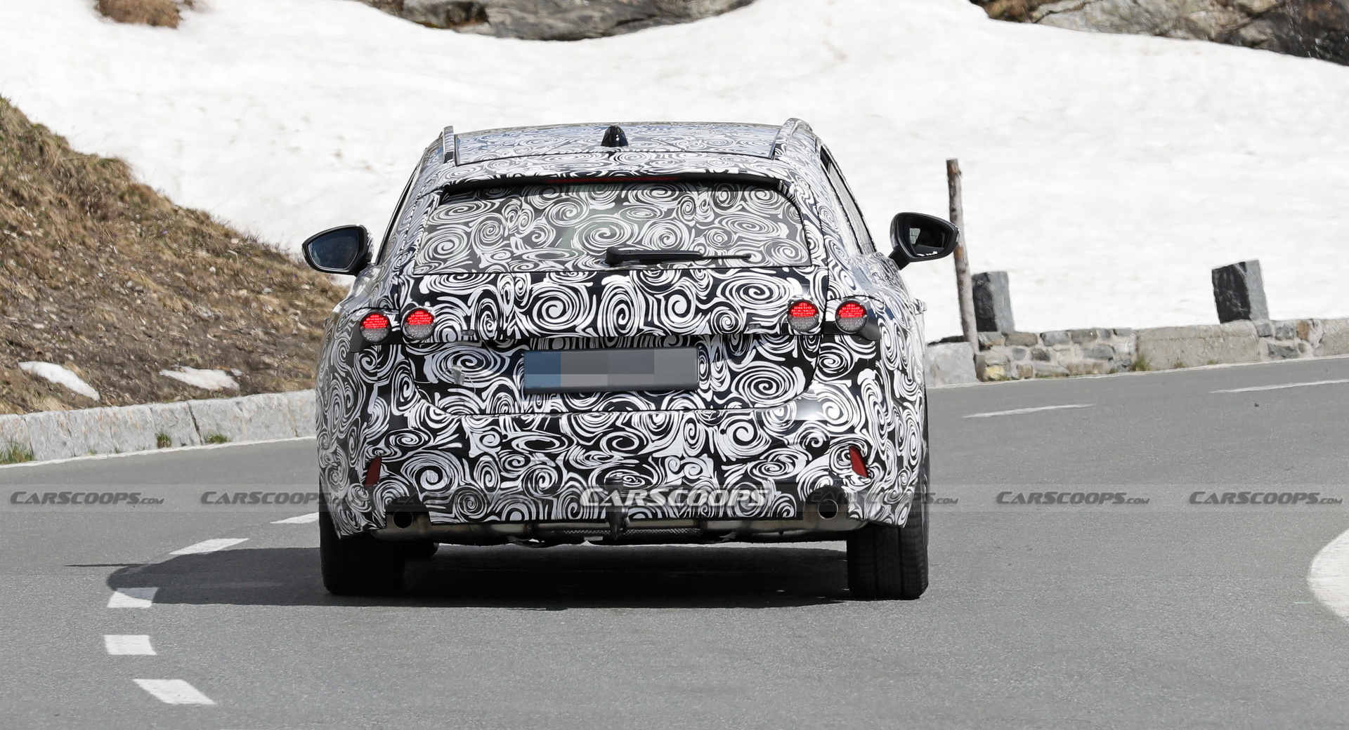 Audi Can’t Hide The 2024 A4 Avant’s Toned Shoulders Under Camouflage