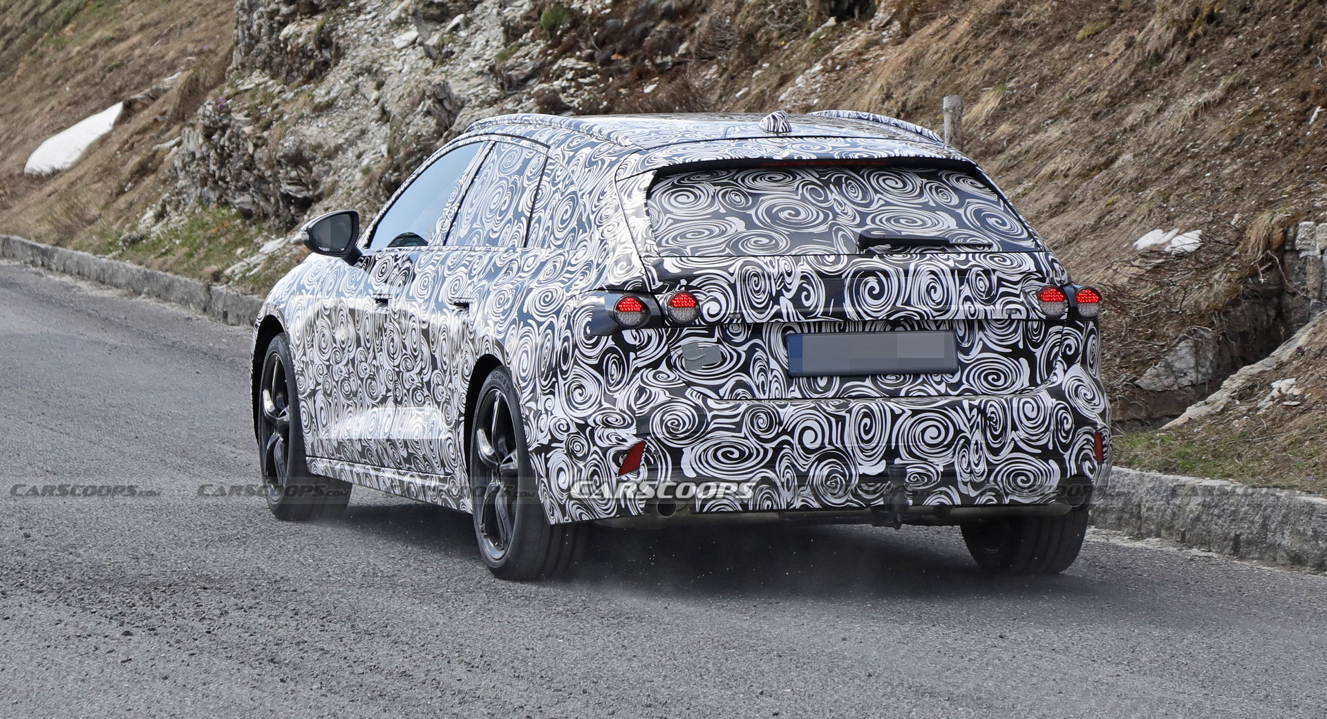 Audi Can’t Hide The 2024 A4 Avant’s Toned Shoulders Under Camouflage