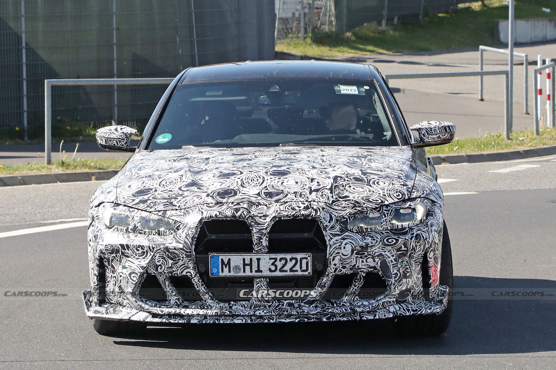 2024 BMW M3 CS Spied As A Four-Door M4 CSL, Could Have Around 533 HP