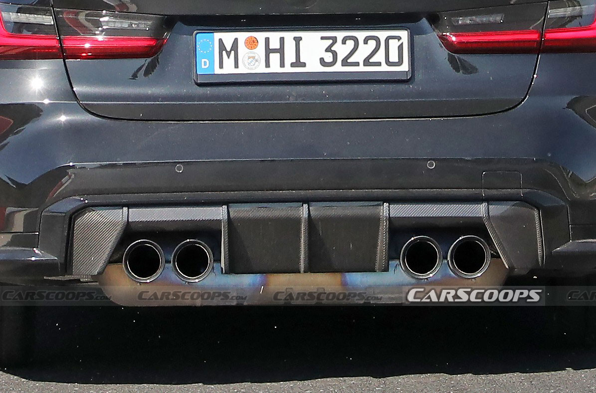 2024 BMW M3 CS Spied As A Four-Door M4 CSL, Could Have Around 533 HP