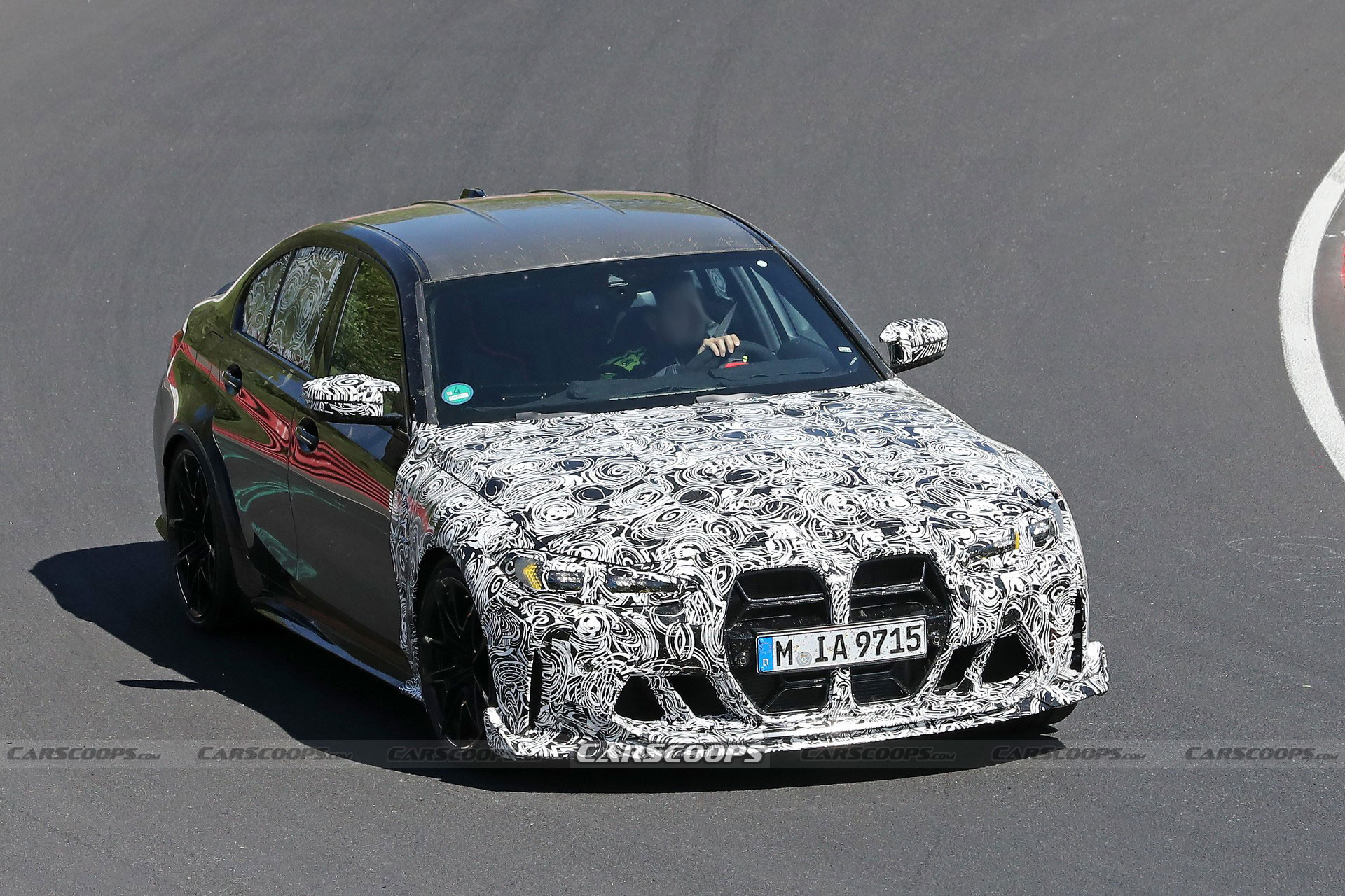 2024 BMW M3 CS Spied As A Four-Door M4 CSL, Could Have Around 533 HP
