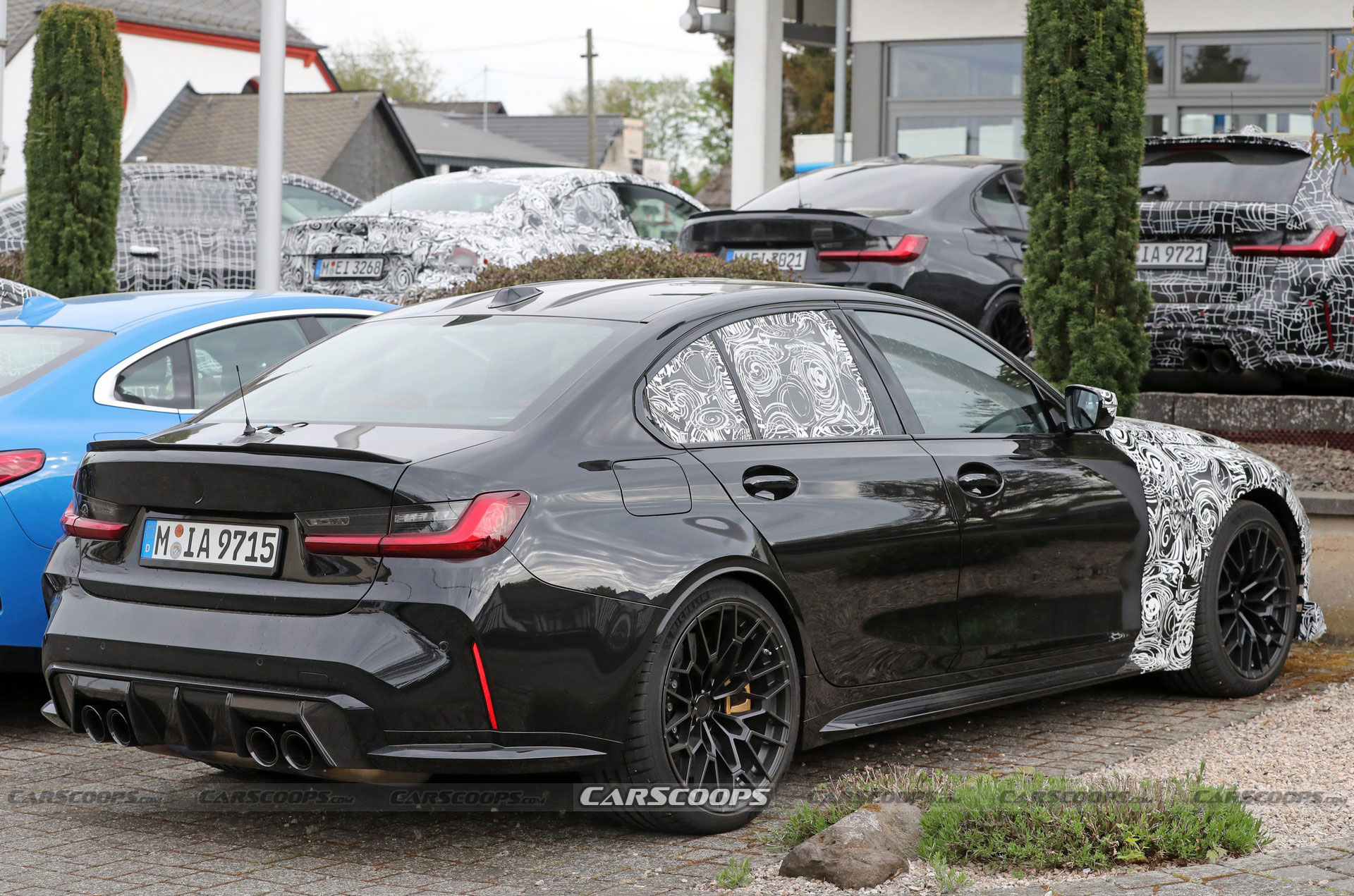 2024 BMW M3 CS Spied As A Four-Door M4 CSL, Could Have Around 533 HP