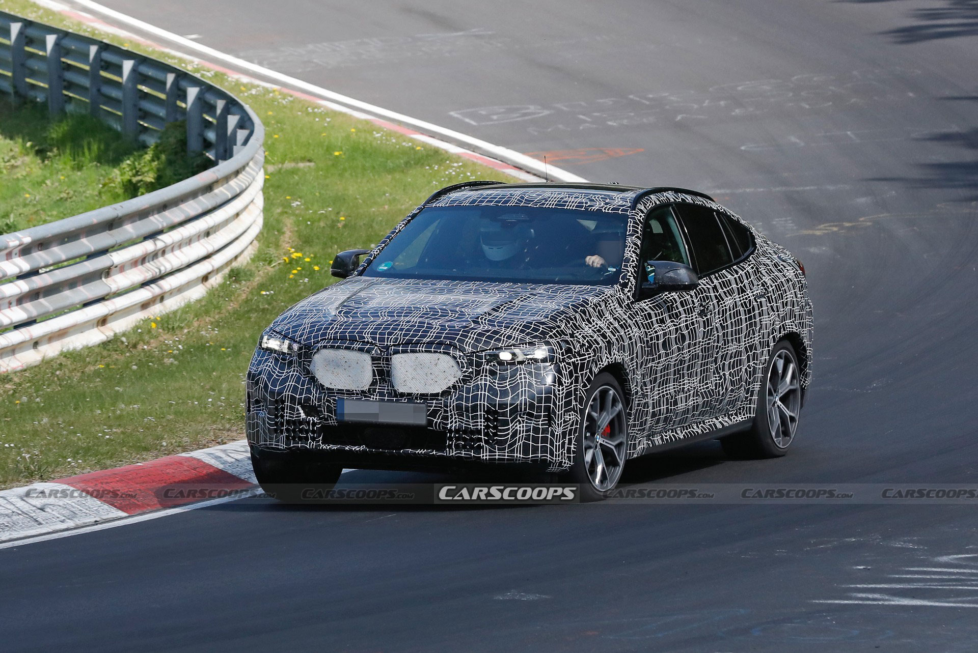 2024 BMW X6 Hides Modest Updates Underneath A Camouflaged Suit