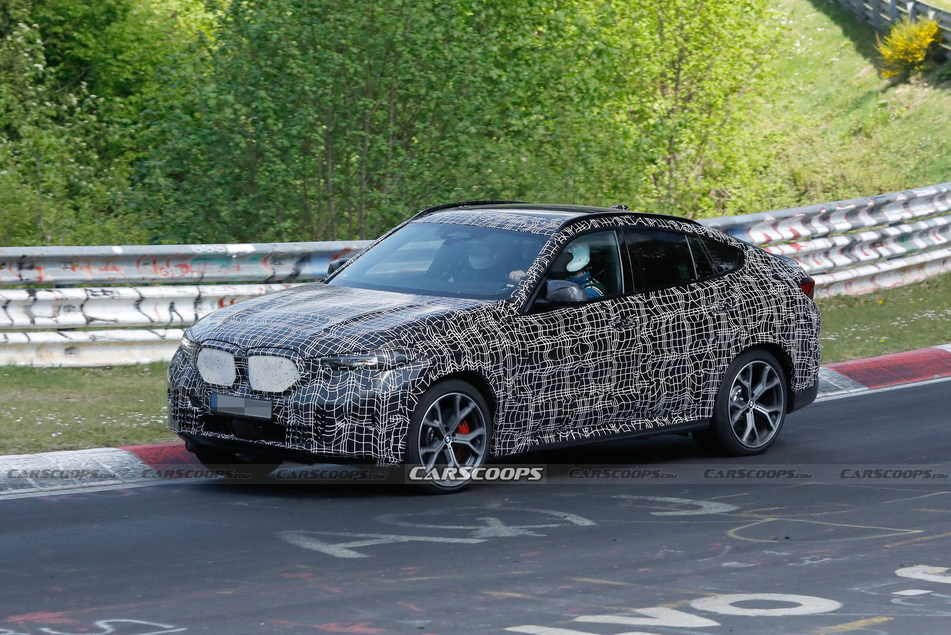 2024 BMW X6 Hides Modest Updates Underneath A Camouflaged Suit