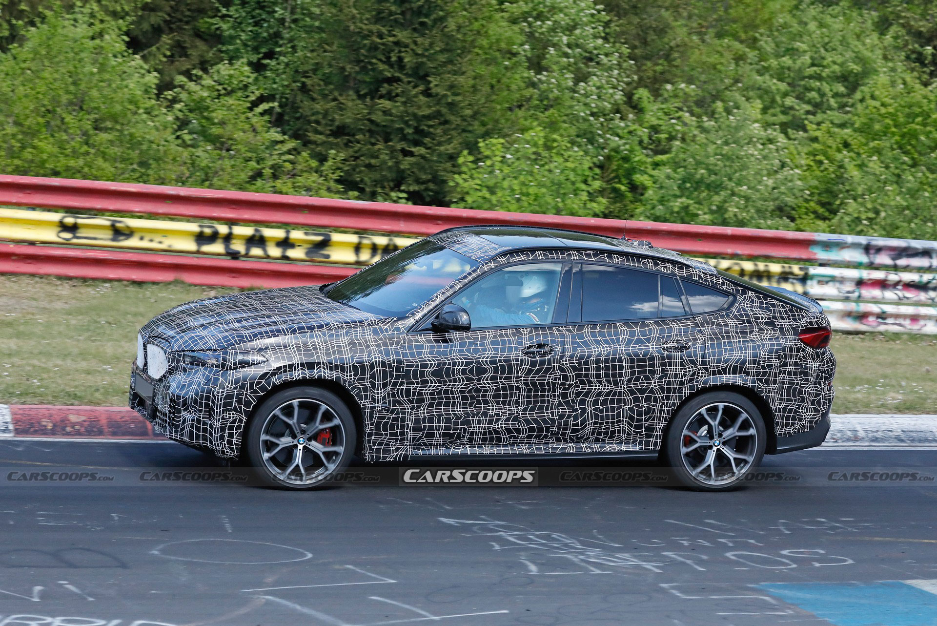 2024 BMW X6 Hides Modest Updates Underneath A Camouflaged Suit