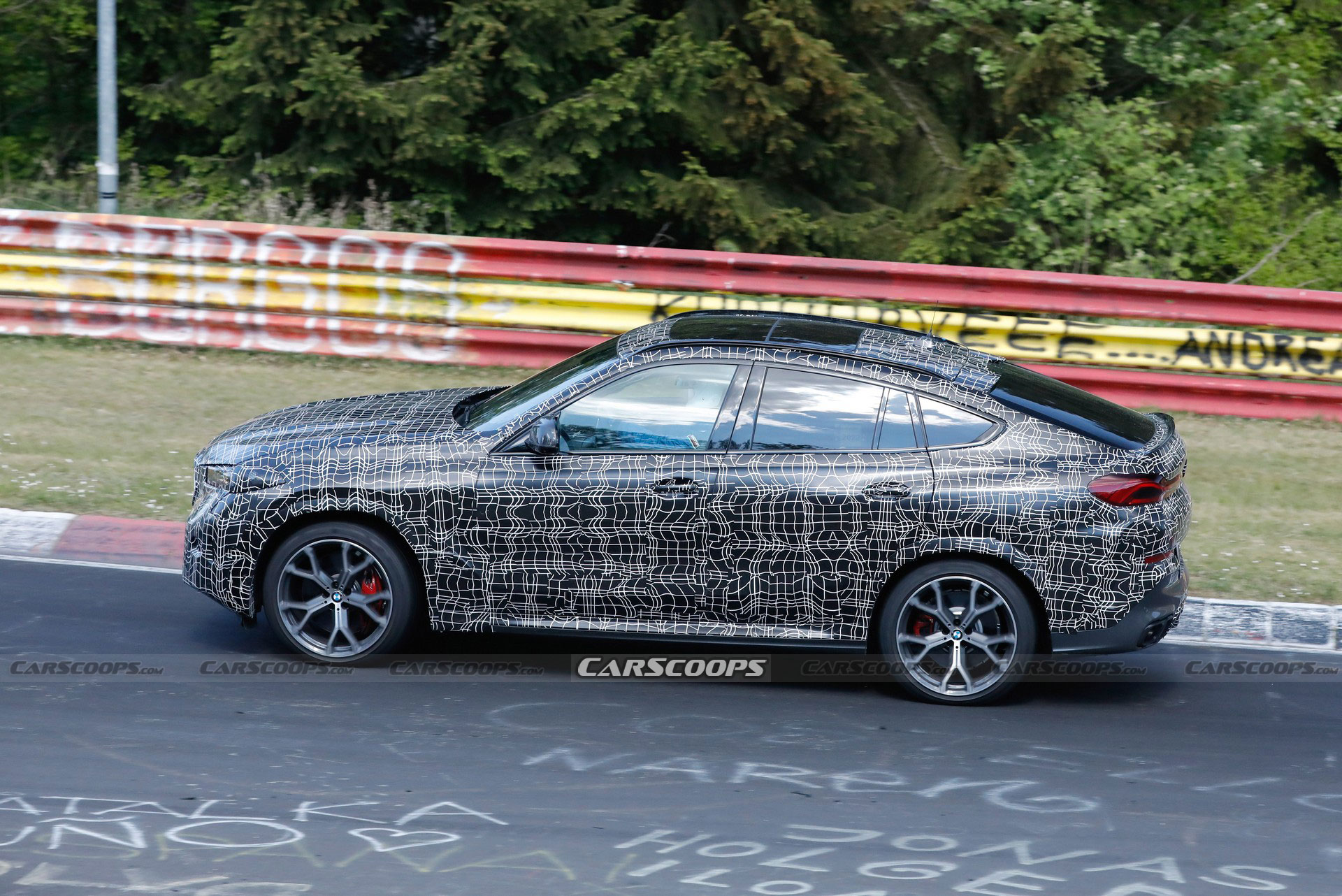 2024 BMW X6 Hides Modest Updates Underneath A Camouflaged Suit