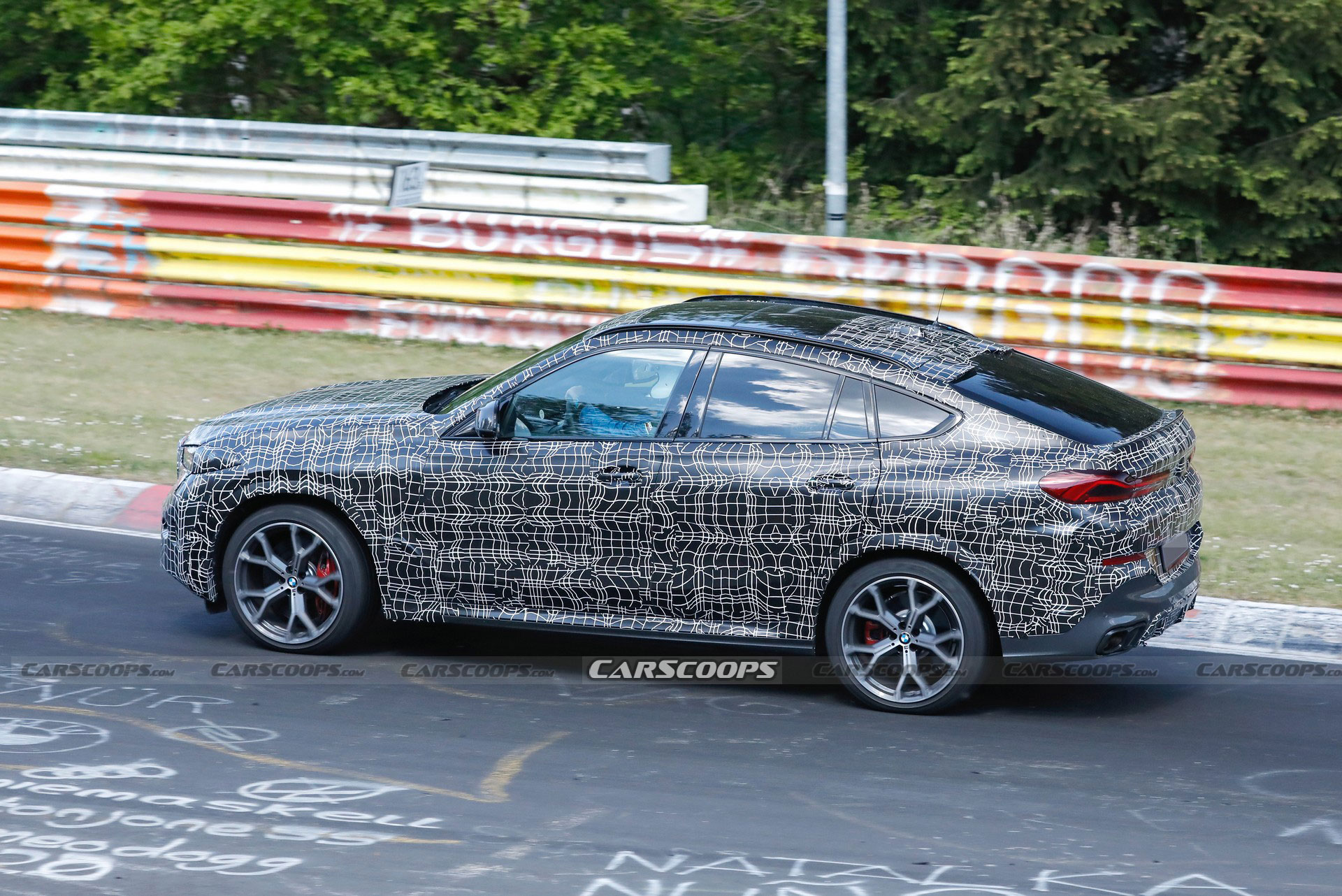 2024 BMW X6 Hides Modest Updates Underneath A Camouflaged Suit