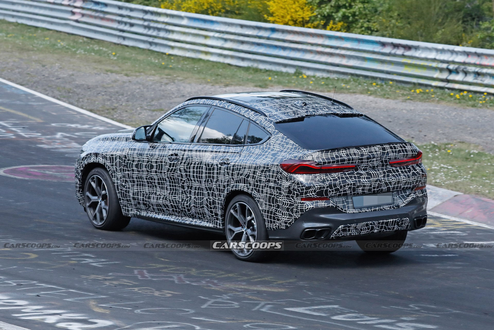 2024 BMW X6 Hides Modest Updates Underneath A Camouflaged Suit