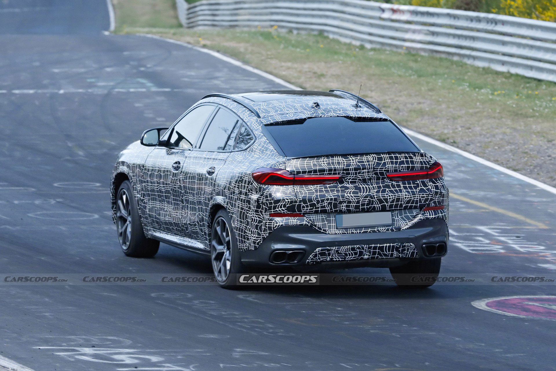 2024 BMW X6 Hides Modest Updates Underneath A Camouflaged Suit