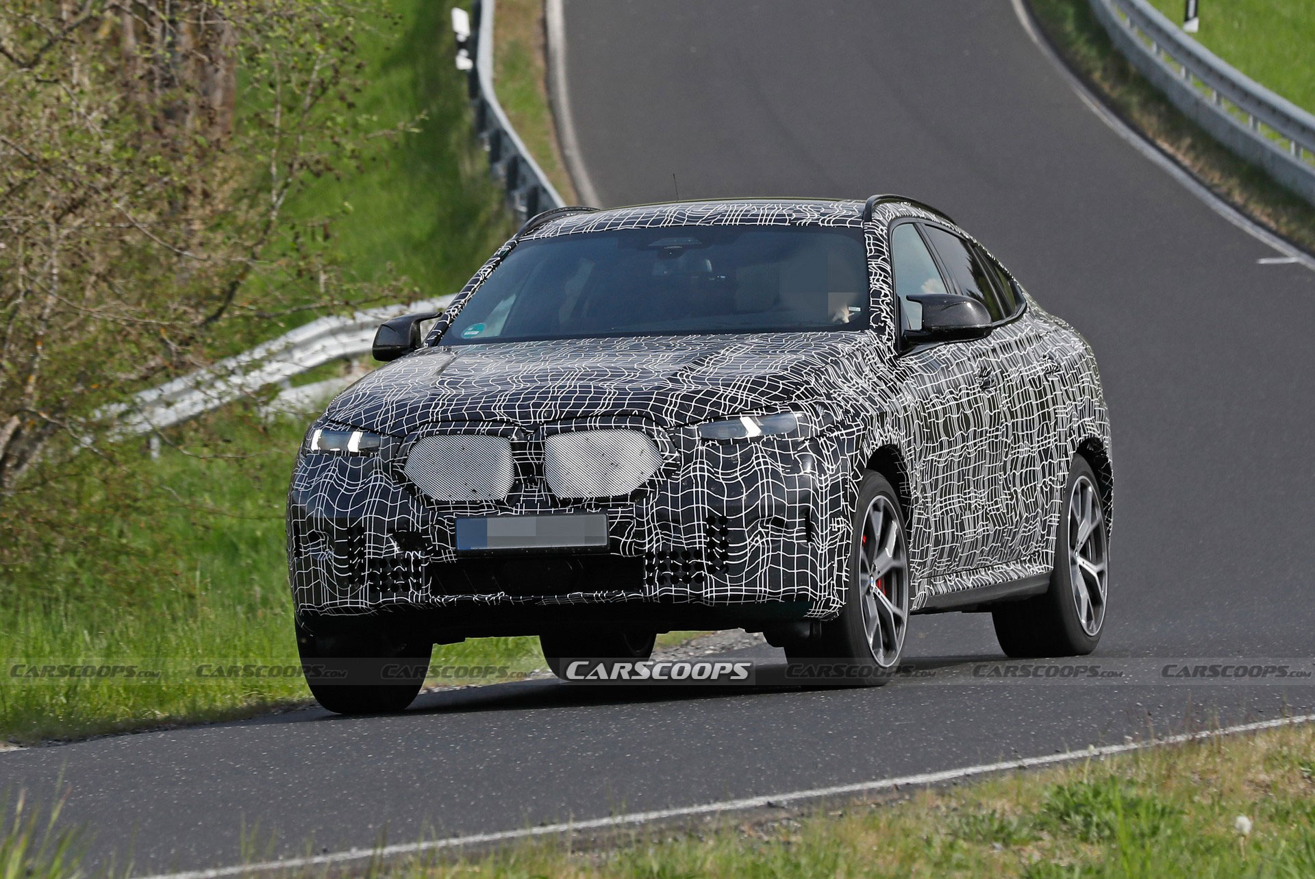 2024 BMW X6 Hides Modest Updates Underneath A Camouflaged Suit