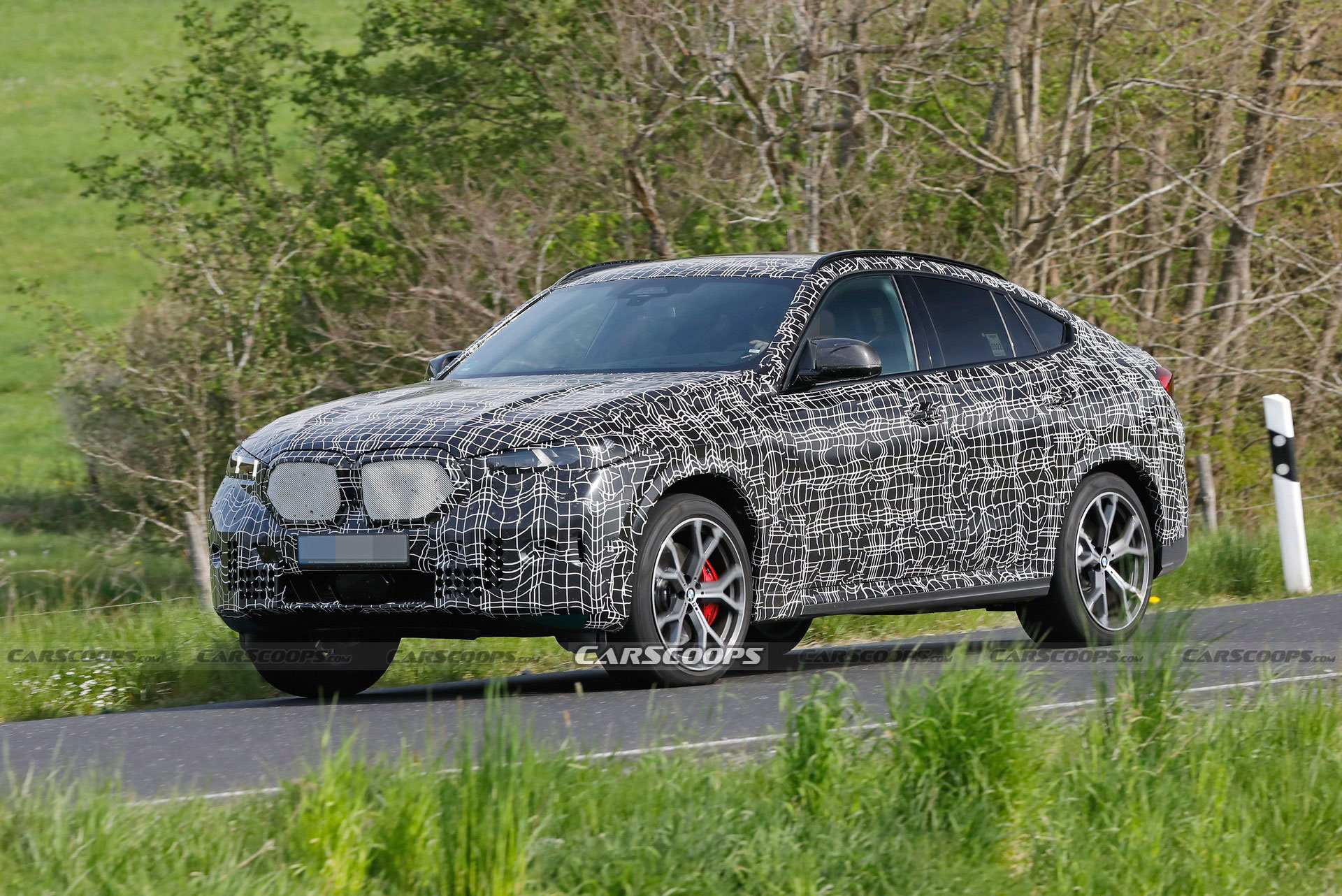 2024 BMW X6 Hides Modest Updates Underneath A Camouflaged Suit
