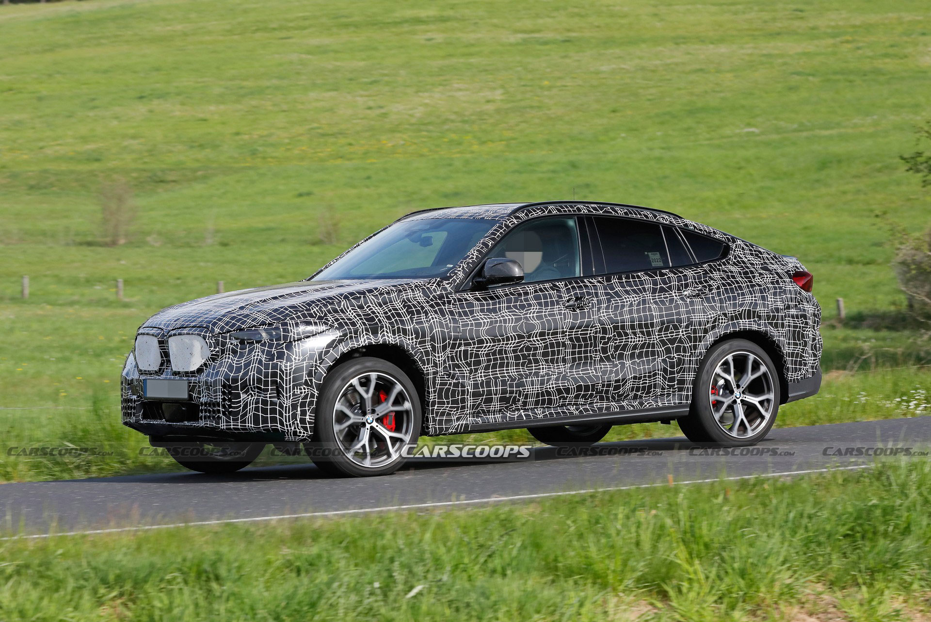 2024 BMW X6 Hides Modest Updates Underneath A Camouflaged Suit
