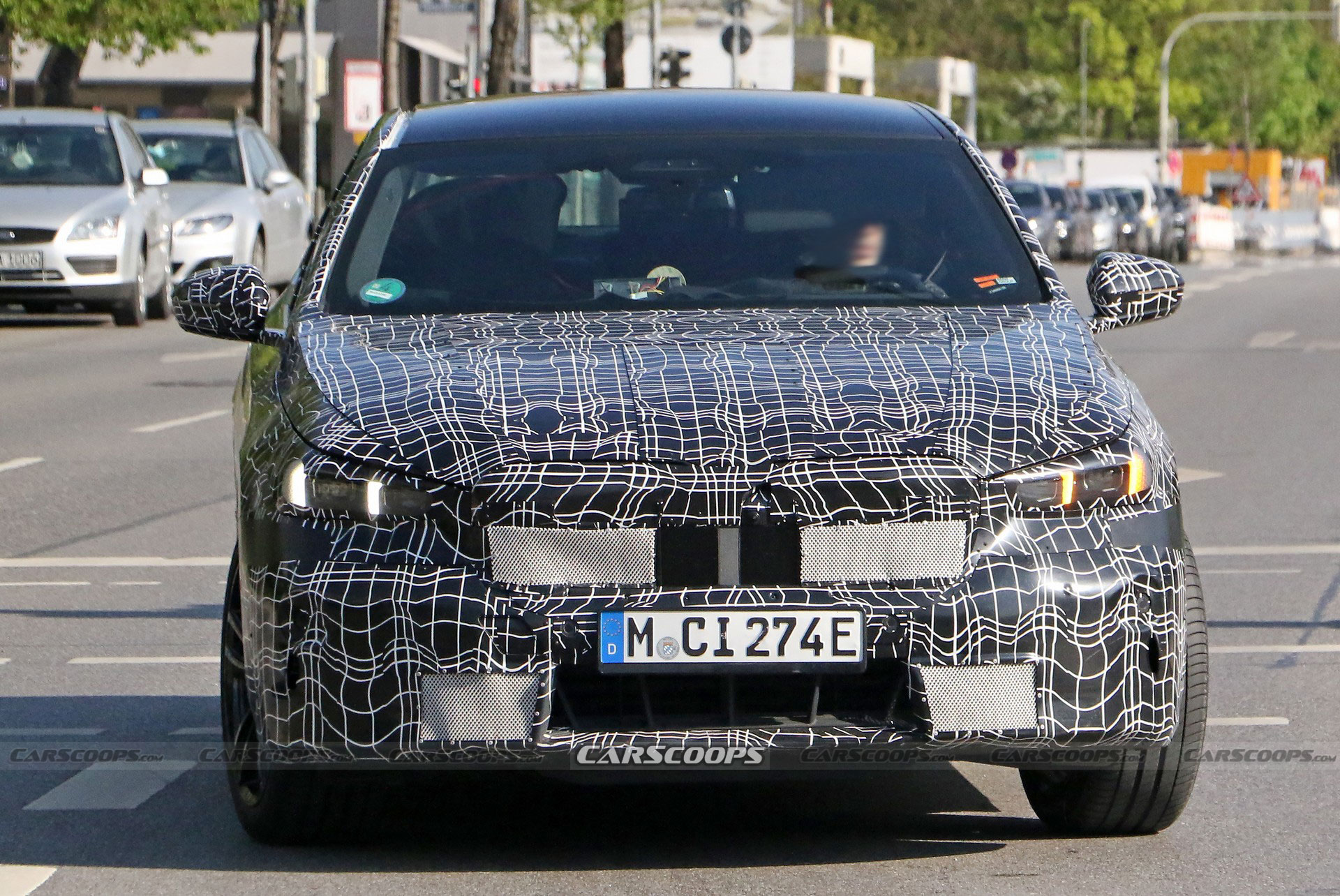 2024 BMW i5 Shows Off Its Interior And Production Headlights In Latest Spy Photos