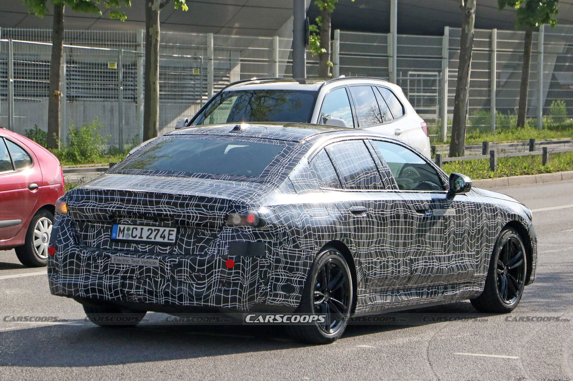2024 BMW i5 Shows Off Its Interior And Production Headlights In Latest Spy Photos
