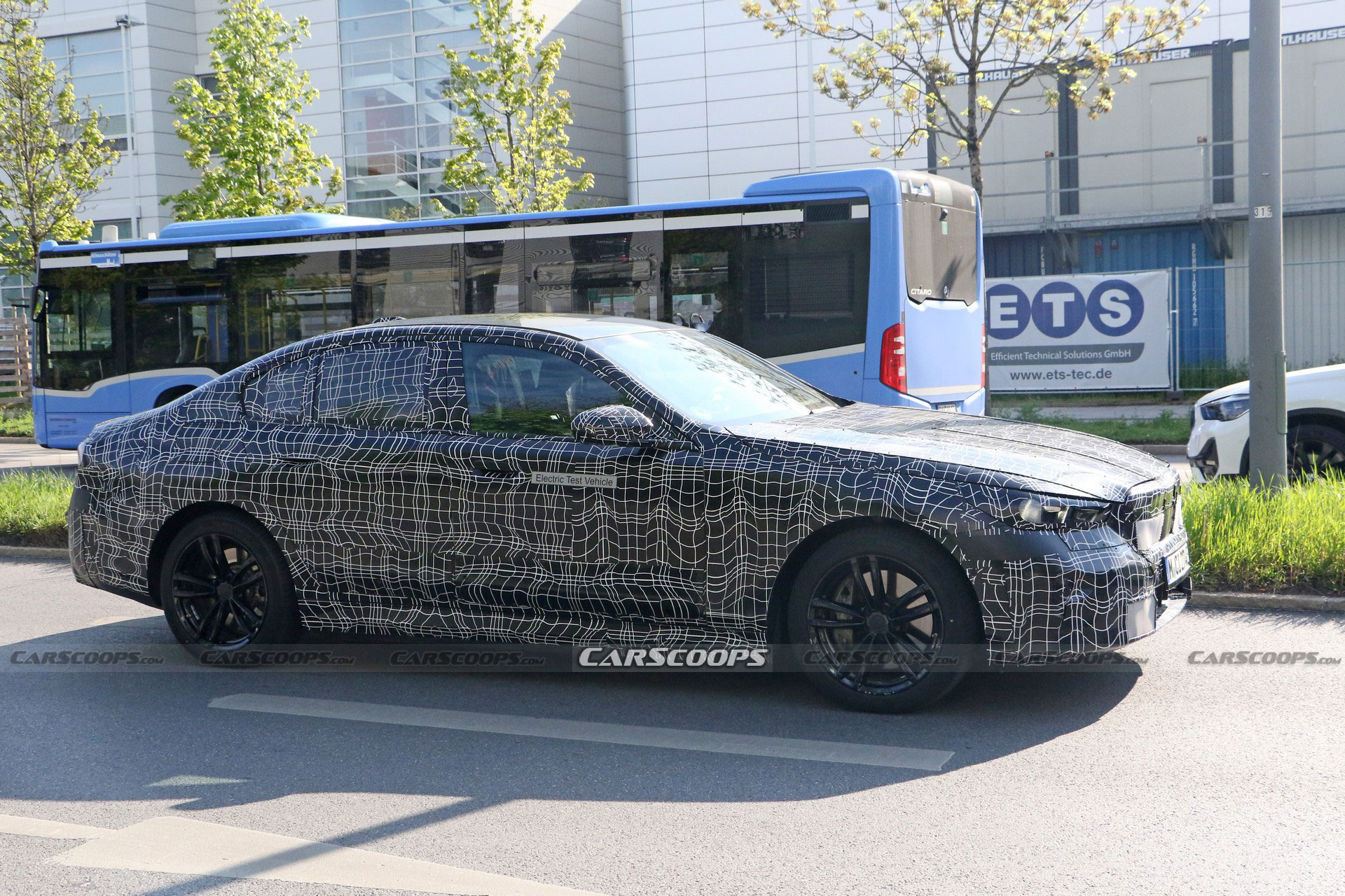 2024 BMW i5 Shows Off Its Interior And Production Headlights In Latest Spy Photos