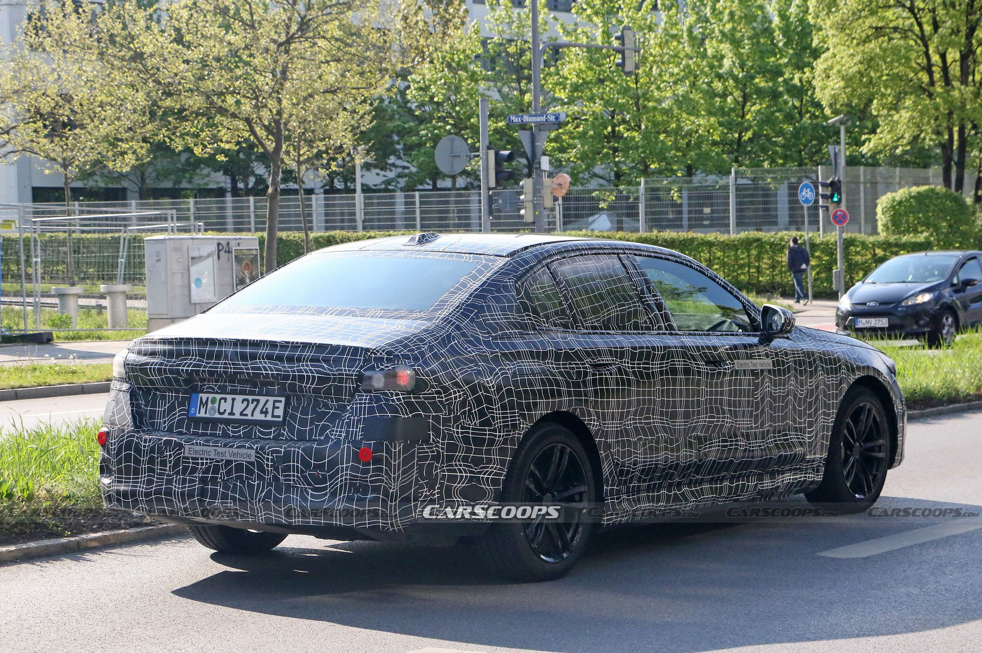 2024 BMW i5 Shows Off Its Interior And Production Headlights In Latest Spy Photos