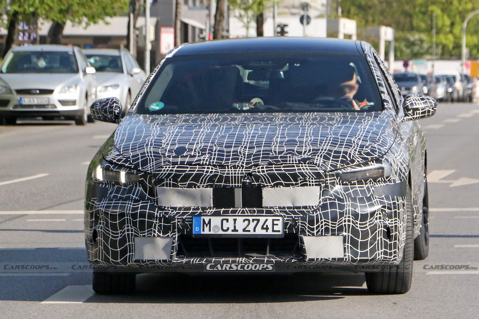 2024 BMW i5 Shows Off Its Interior And Production Headlights In Latest Spy Photos