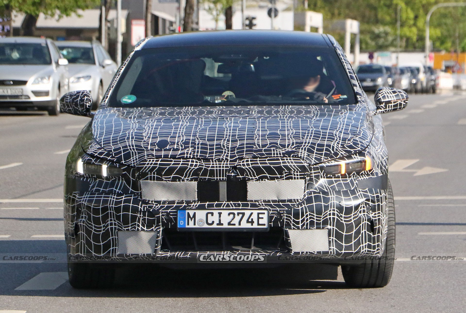 2024 BMW i5 Shows Off Its Interior And Production Headlights In Latest Spy Photos