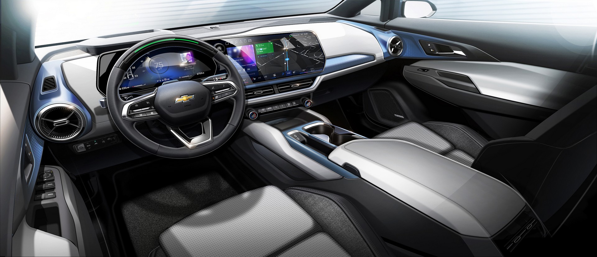 2024 Chevrolet Equinox EV Shows Off Its High-Tech Interior In New Teaser Video