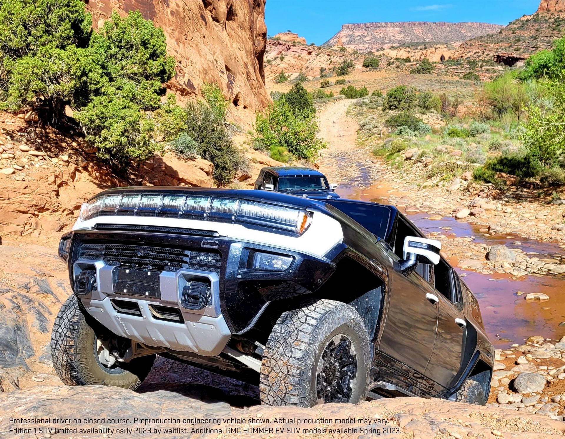 2024 GMC Hummer EV SUV Prototypes Tackle Moab, Production Set For Early Next Year