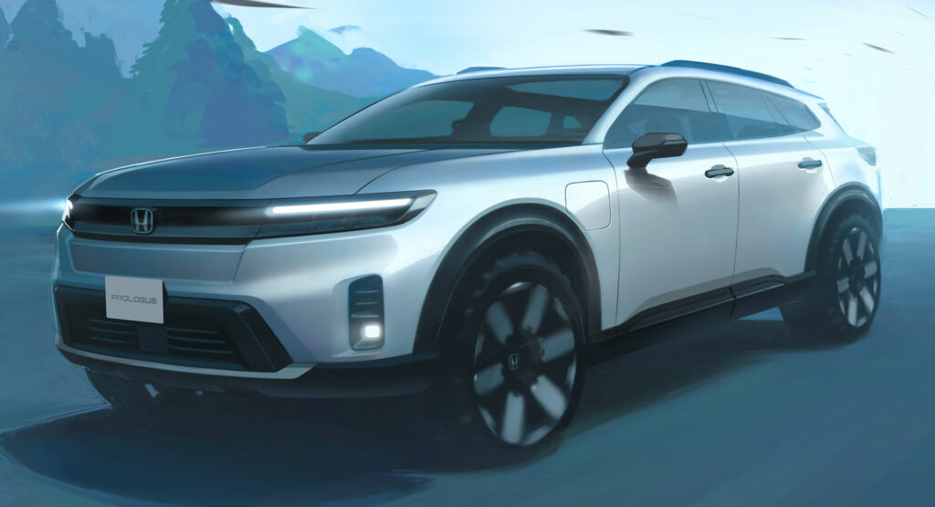 2024 Honda Prologue Teased As First GM-Based Electric Crossover