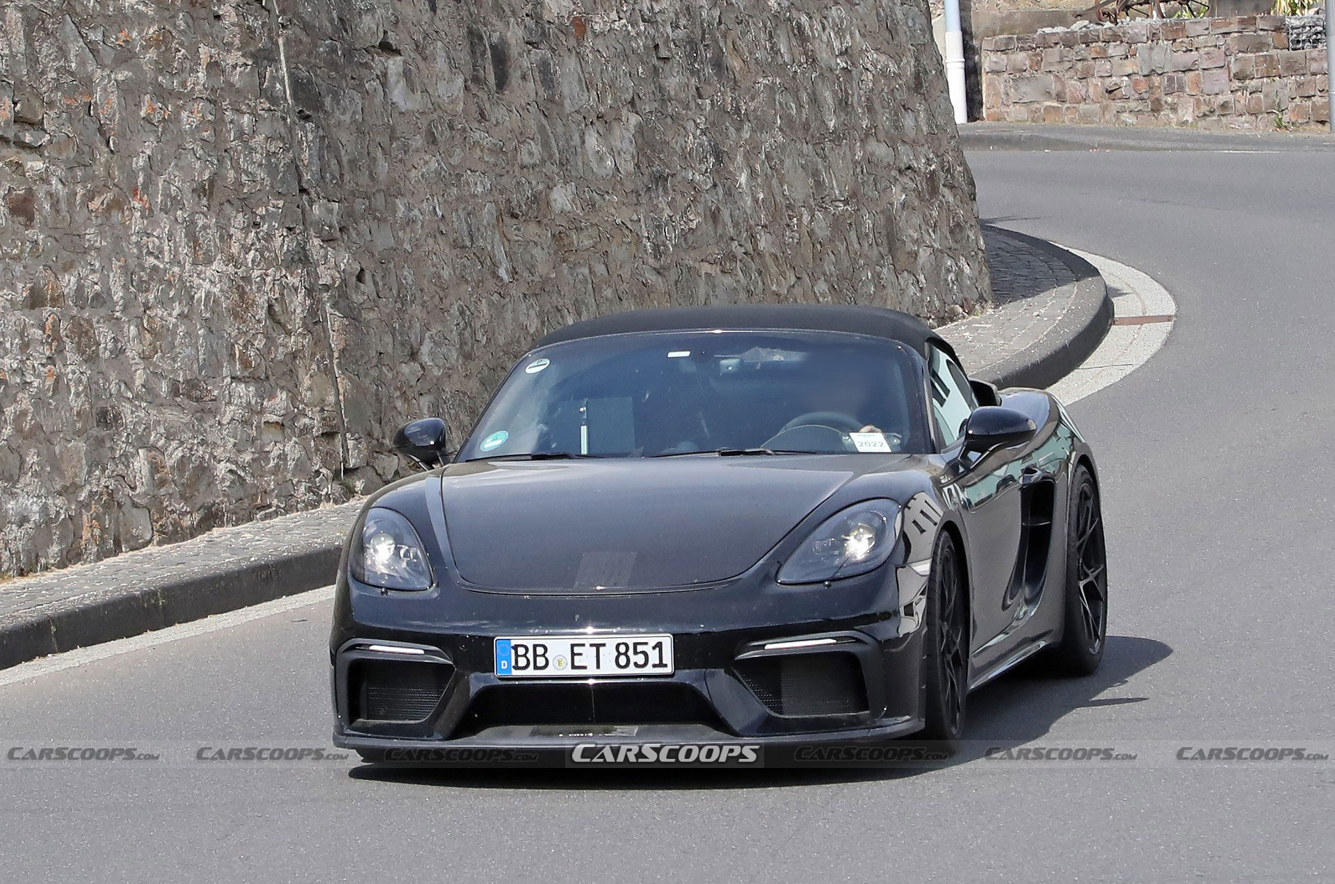 2024 Porsche 718 Boxster Spyder RS Spotted Again Borrowing Heavily From Cayman GT4 RS