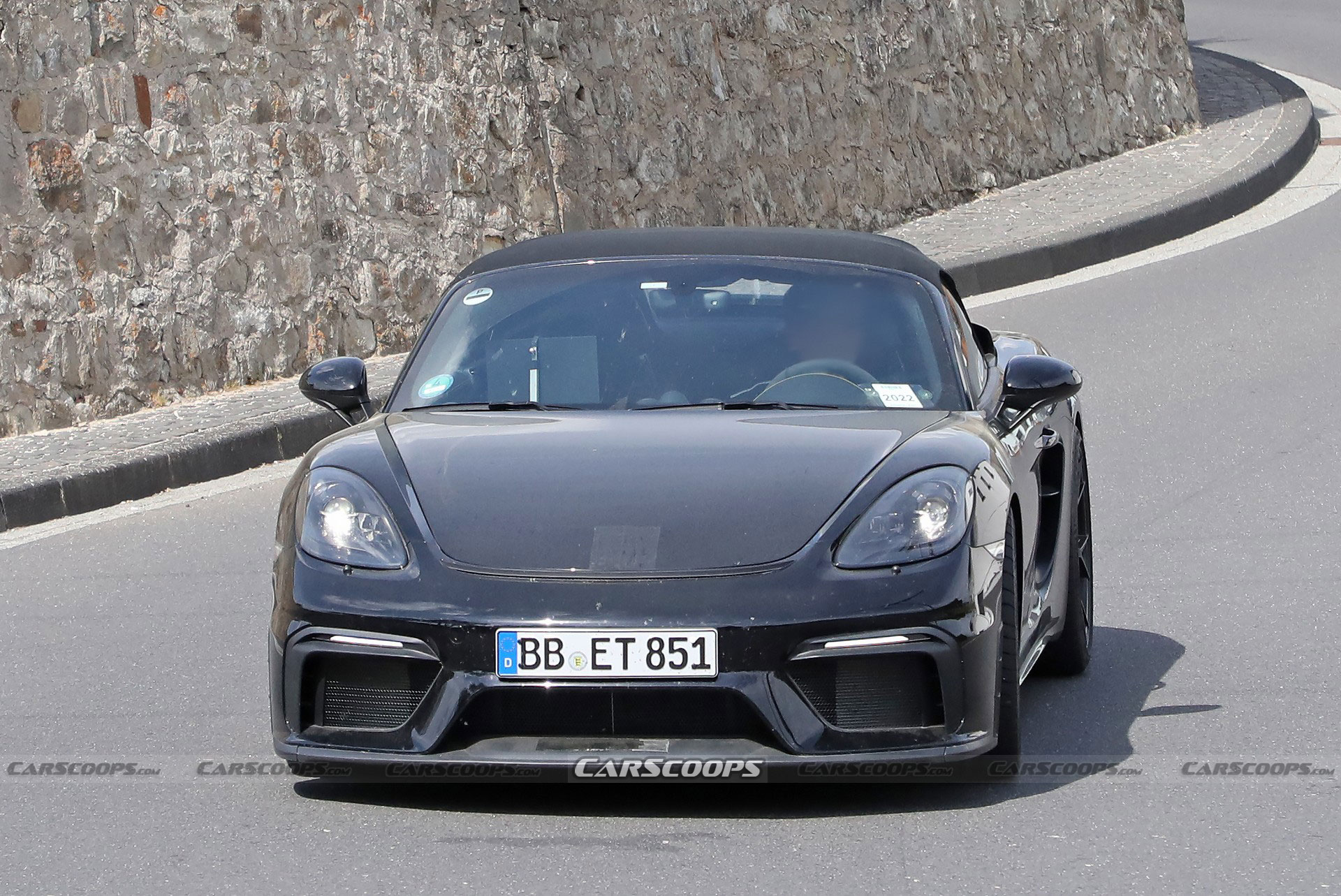 2024 Porsche 718 Boxster Spyder RS Spotted Again Borrowing Heavily From Cayman GT4 RS