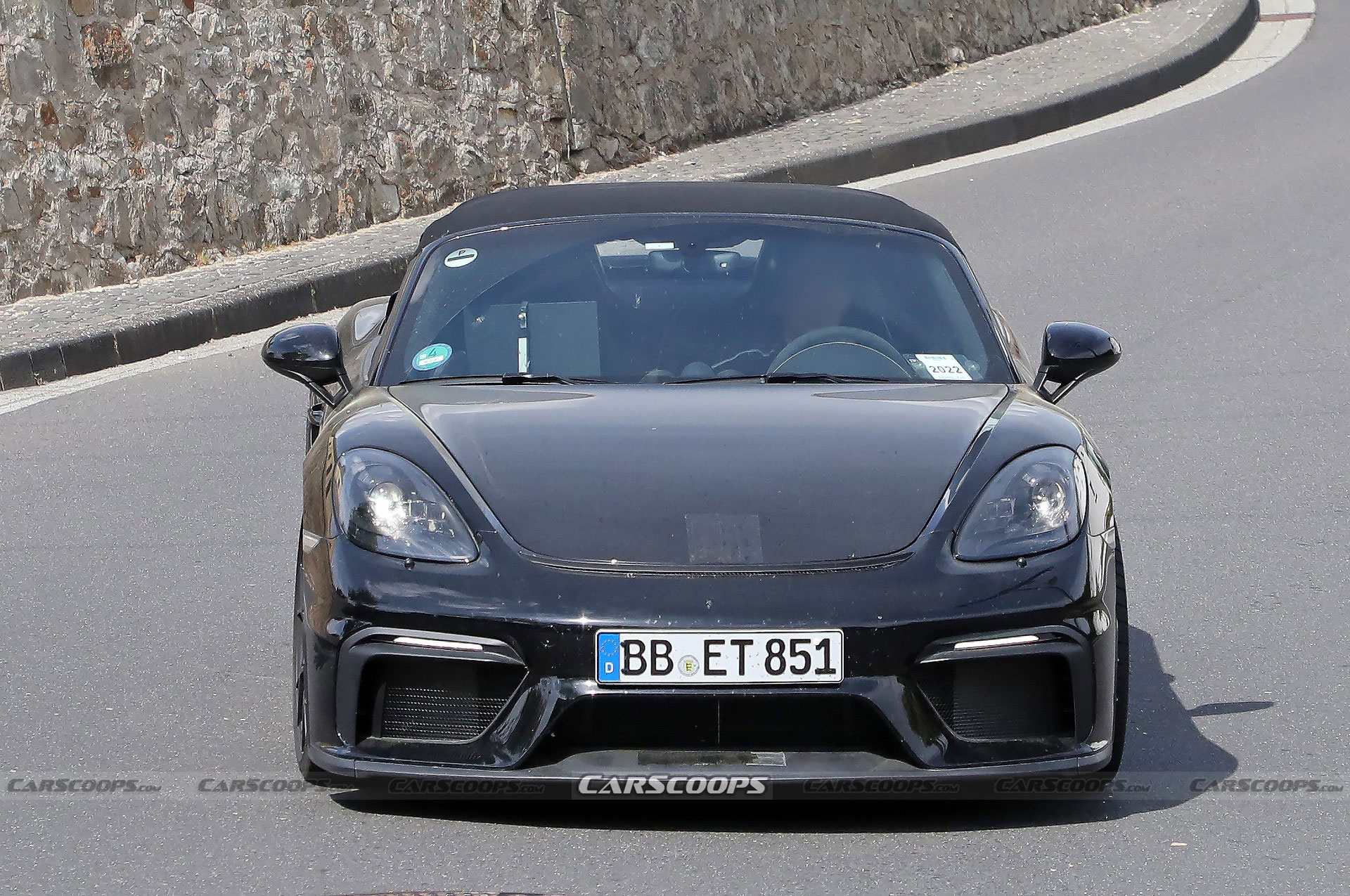 2024 Porsche 718 Boxster Spyder RS Spotted Again Borrowing Heavily From Cayman GT4 RS
