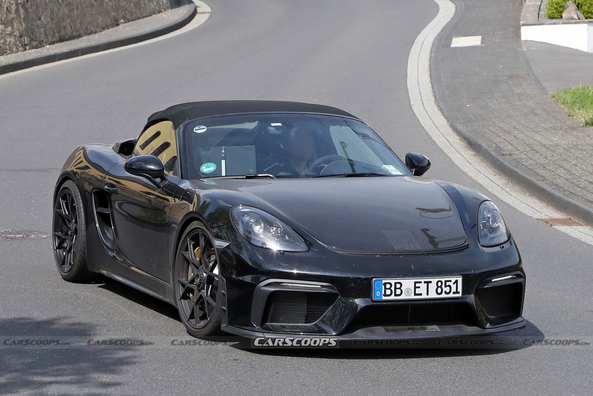 2024 Porsche 718 Boxster Spyder RS Spotted Again Borrowing Heavily From Cayman GT4 RS