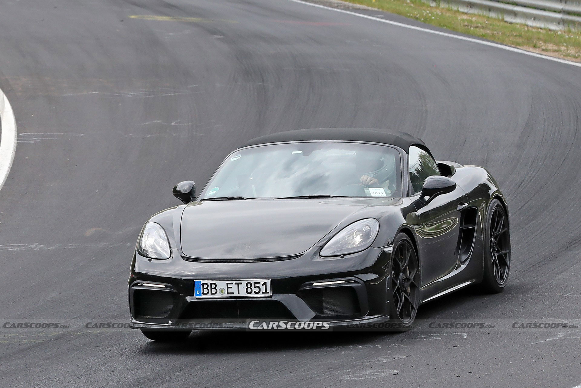 2024 Porsche 718 Boxster Spyder RS Spotted Again Borrowing Heavily From Cayman GT4 RS