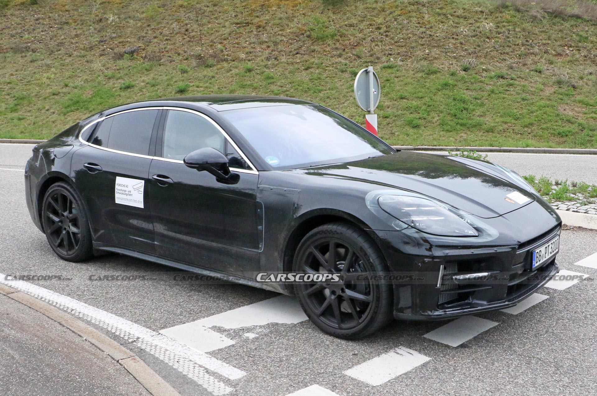 Interior Scoops Show 2024 Porsche Panamera Has Been Copying Taycan’s Homework