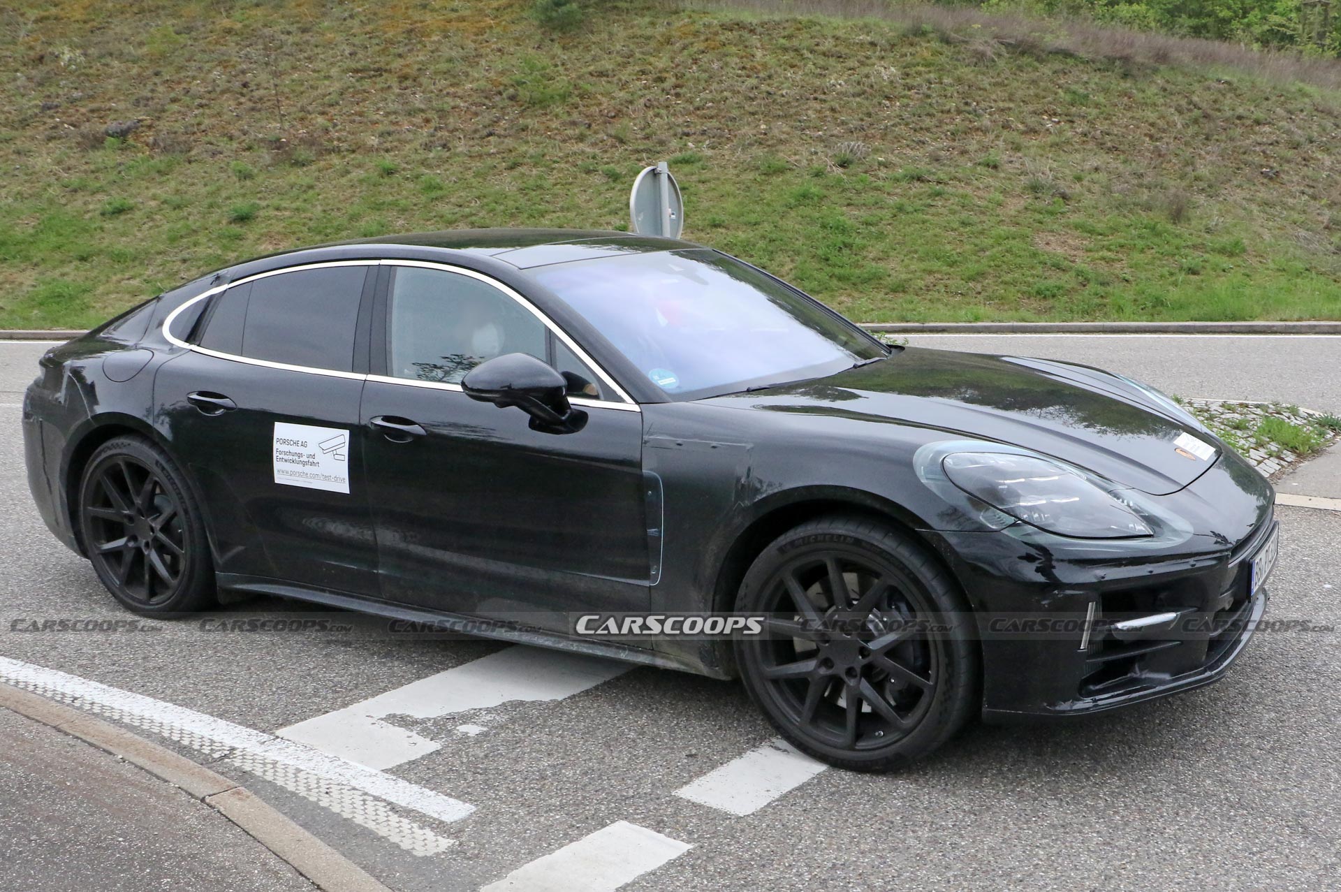 Interior Scoops Show 2024 Porsche Panamera Has Been Copying Taycan’s Homework