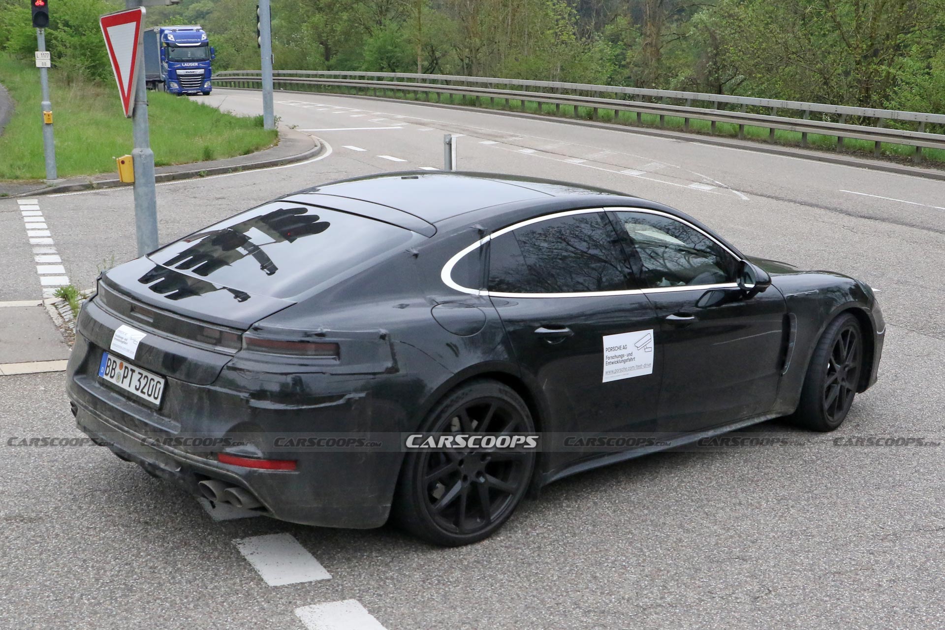 Interior Scoops Show 2024 Porsche Panamera Has Been Copying Taycan’s Homework