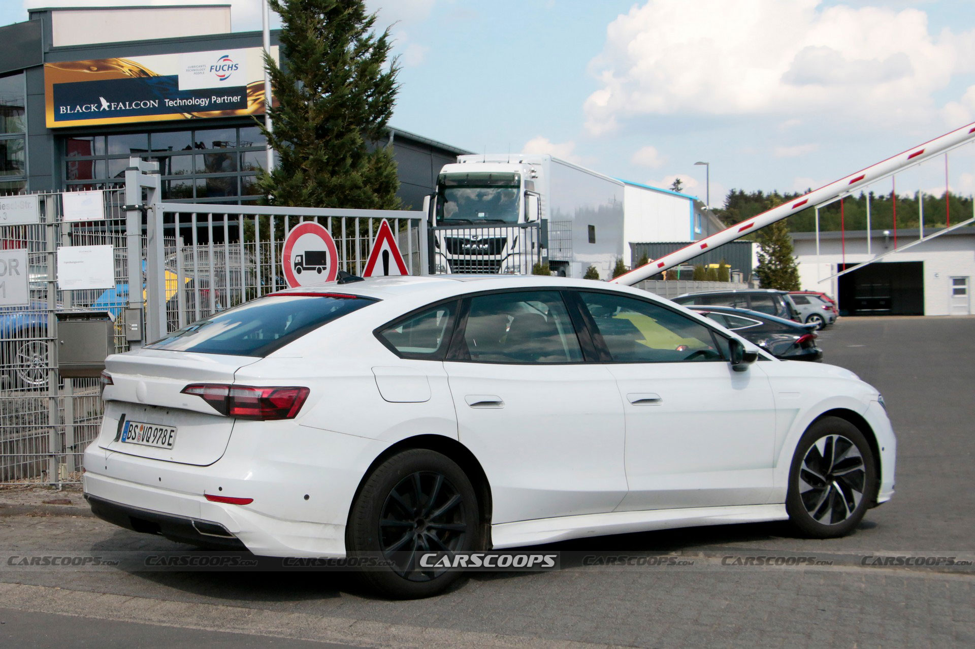 Volkswagen Aero B Spied As A Swoopy Tesla Model 3 Competitor