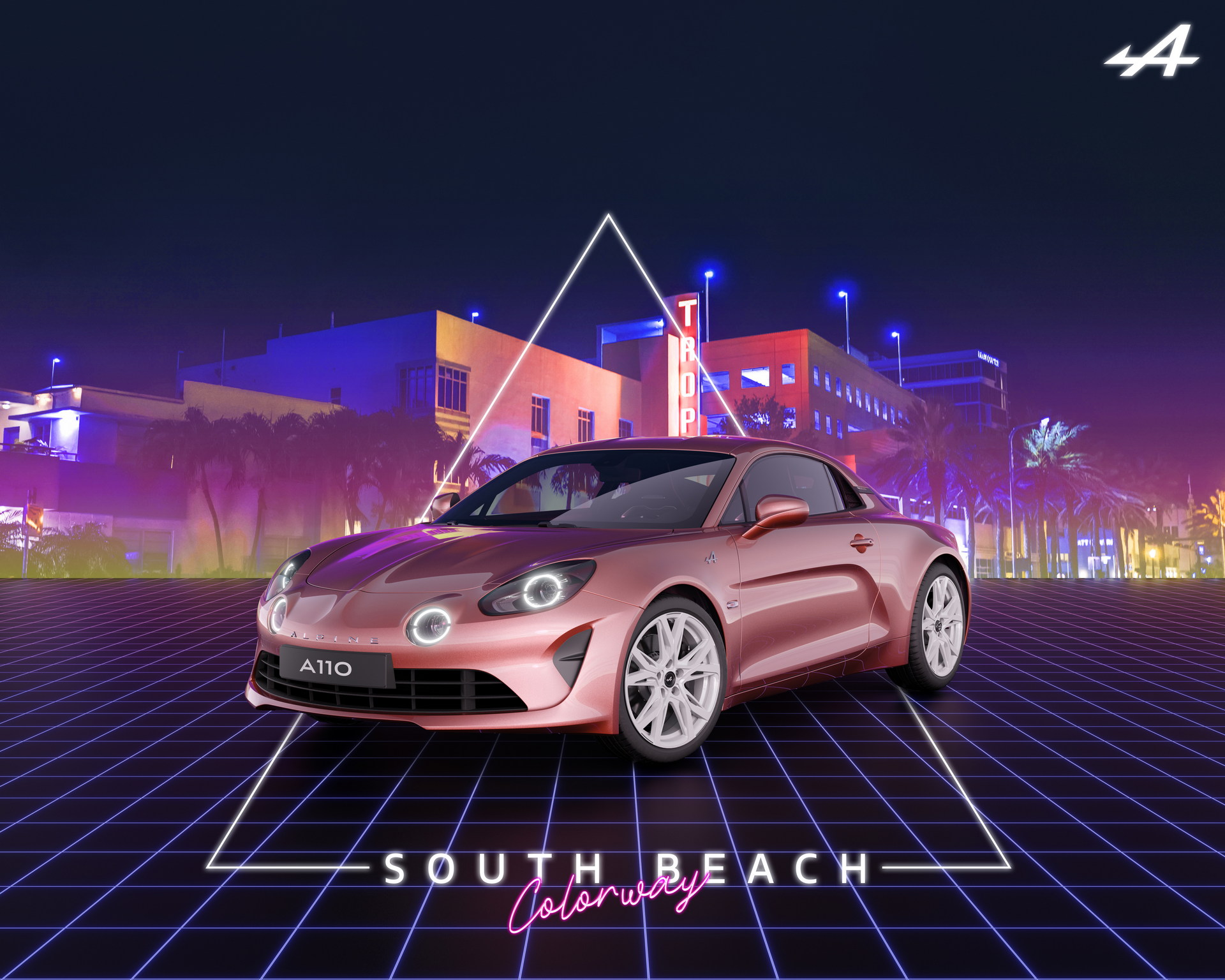 Alpine Launches Two Special A110 Colors For The Miami Grand Prix