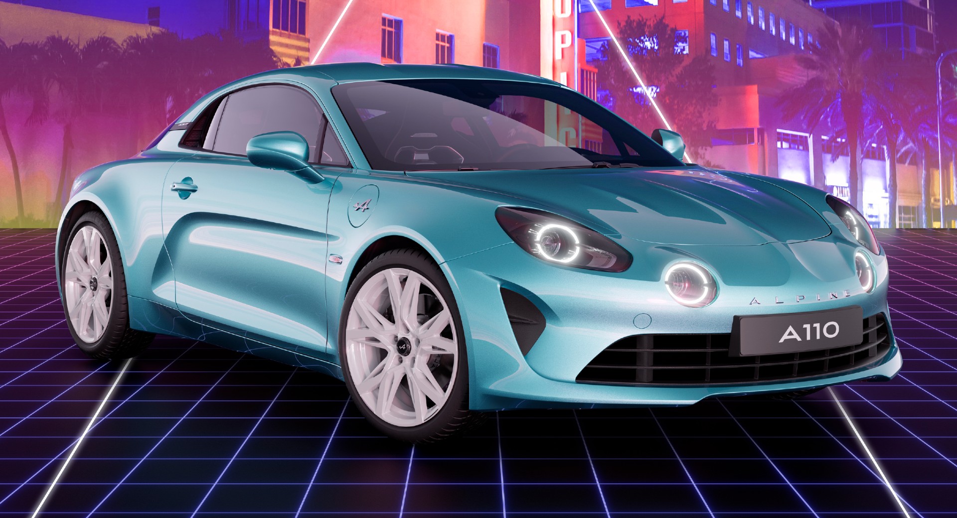 Alpine Launches Two Special A110 Colors For The Miami Grand Prix