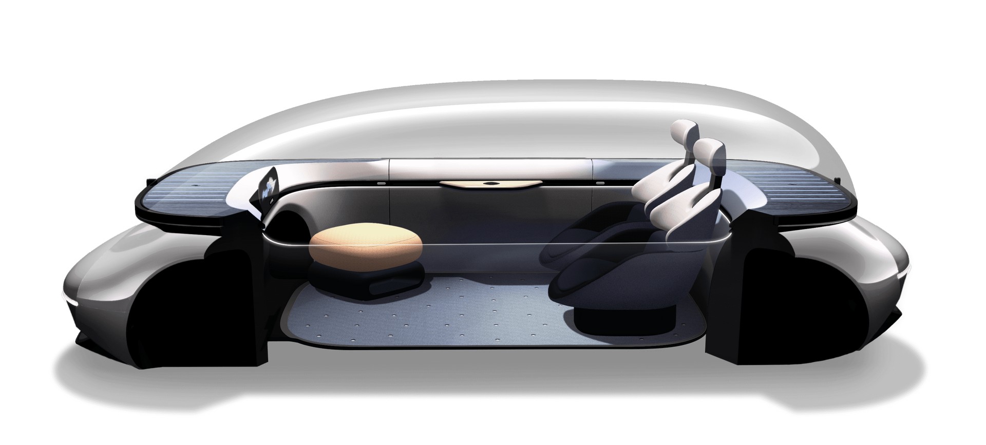 Asahi Kasei AKXY2 Concept Debuts As A Futuristic And Sustainable Living Room On Wheels