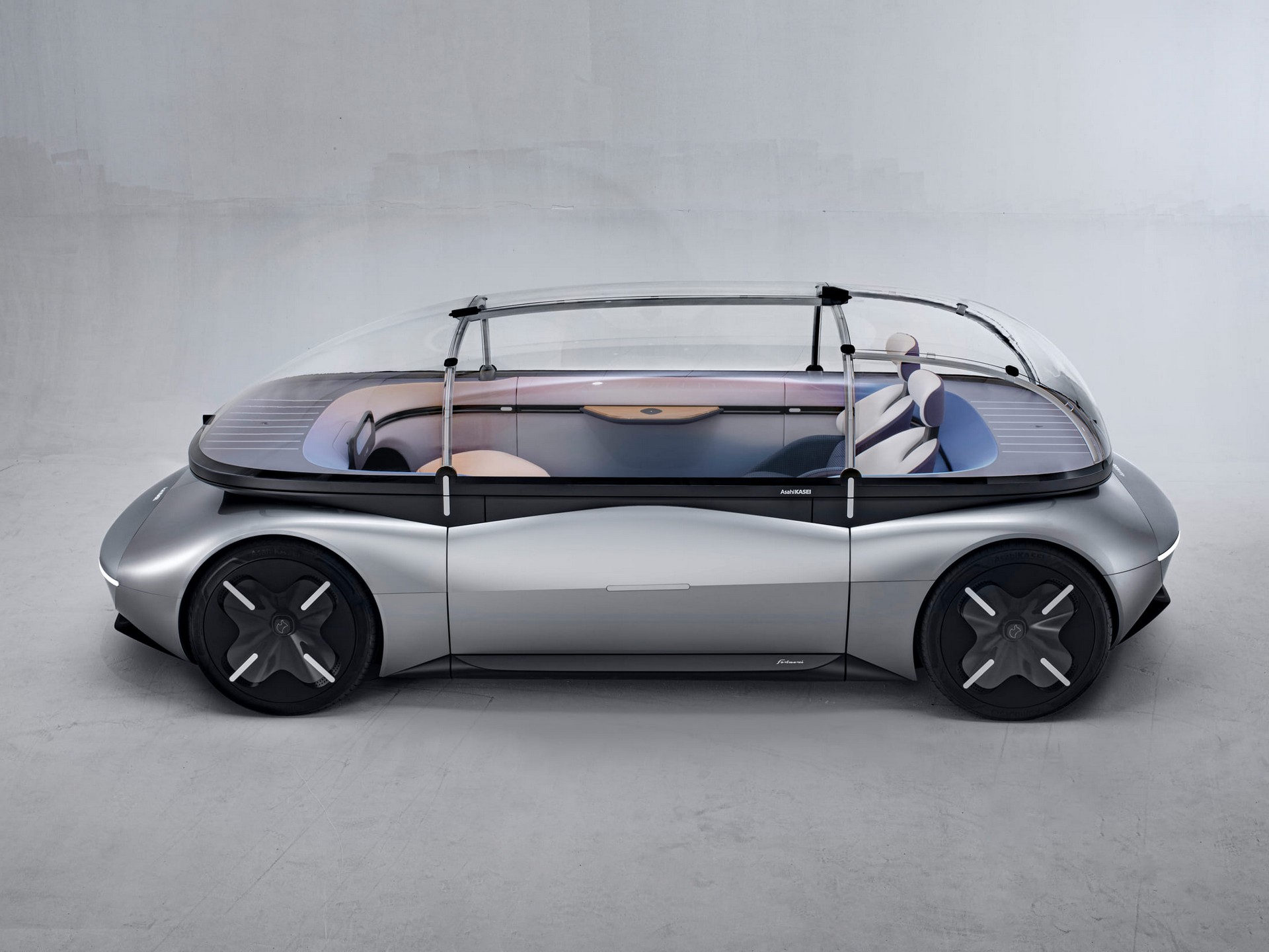 Asahi Kasei AKXY2 Concept Debuts As A Futuristic And Sustainable Living Room On Wheels