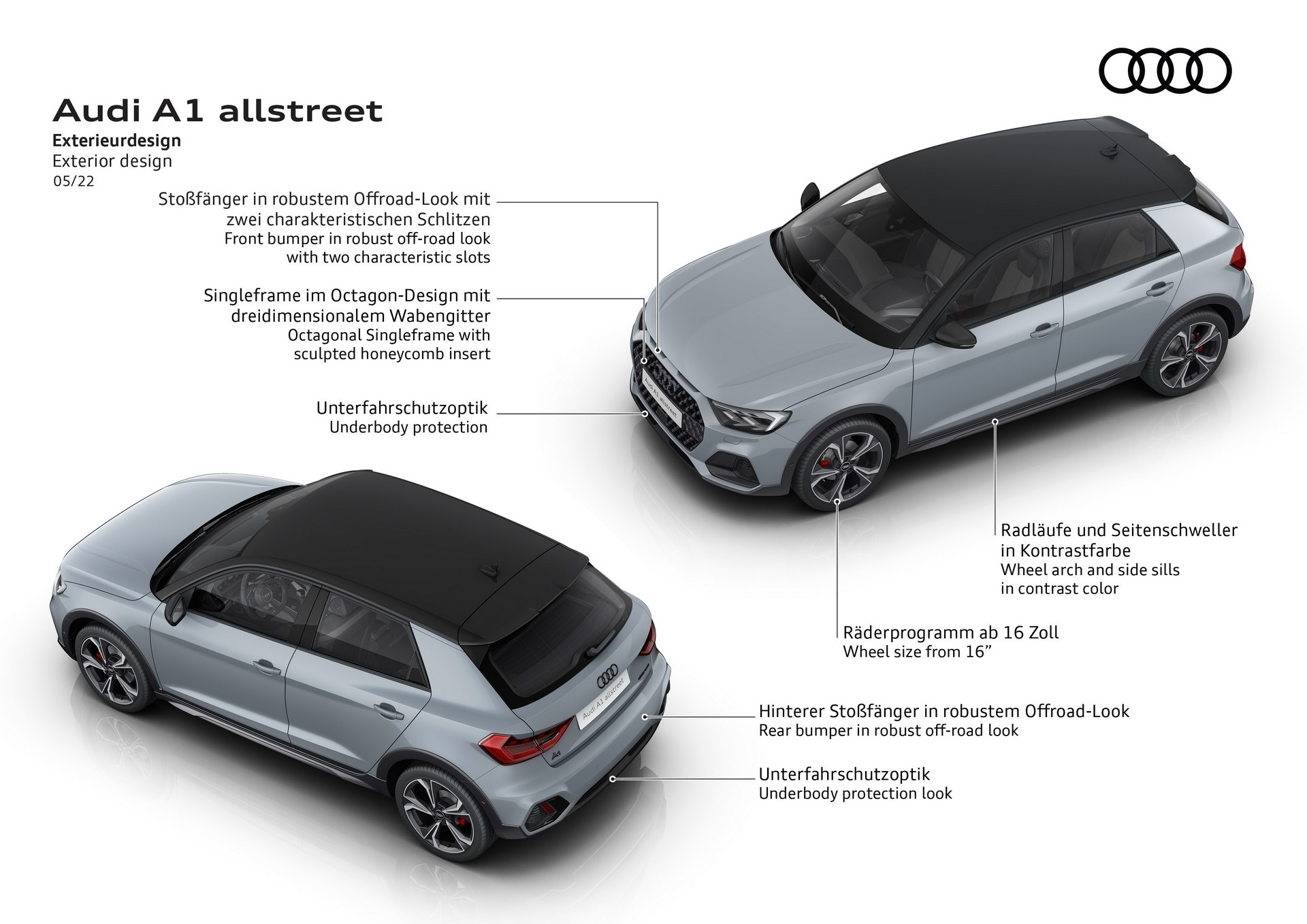 Audi A1 Citycarver Renamed A1 Allstreet, Other Models Get Minor Updates