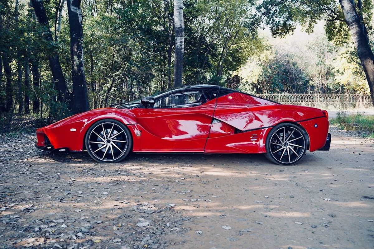 Do You Want A LaFerrari Enough To Cut Up An Audi R8 V10 Spyder?