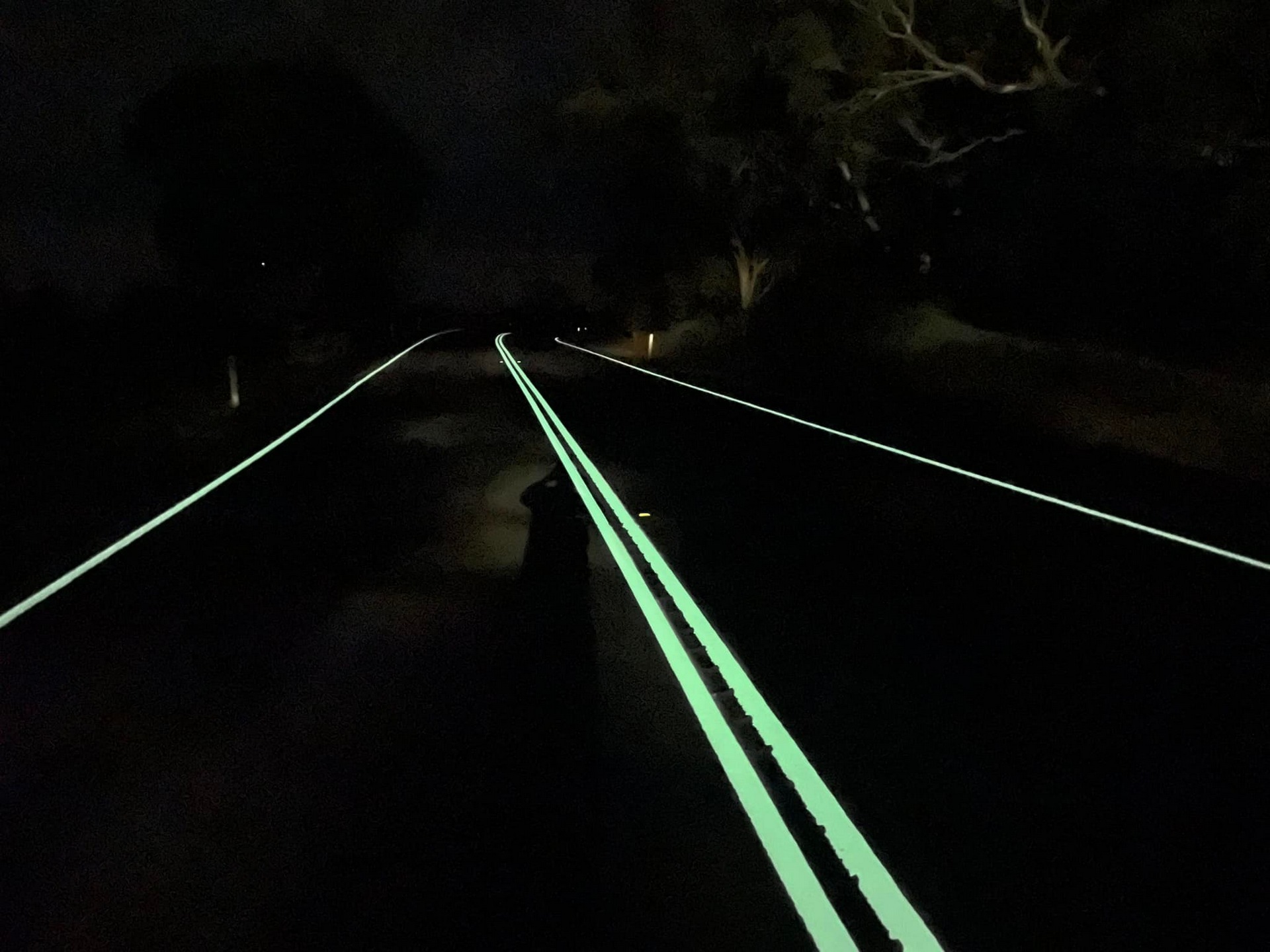 Australia Could Soon Have Glow In The Dark Road Markings